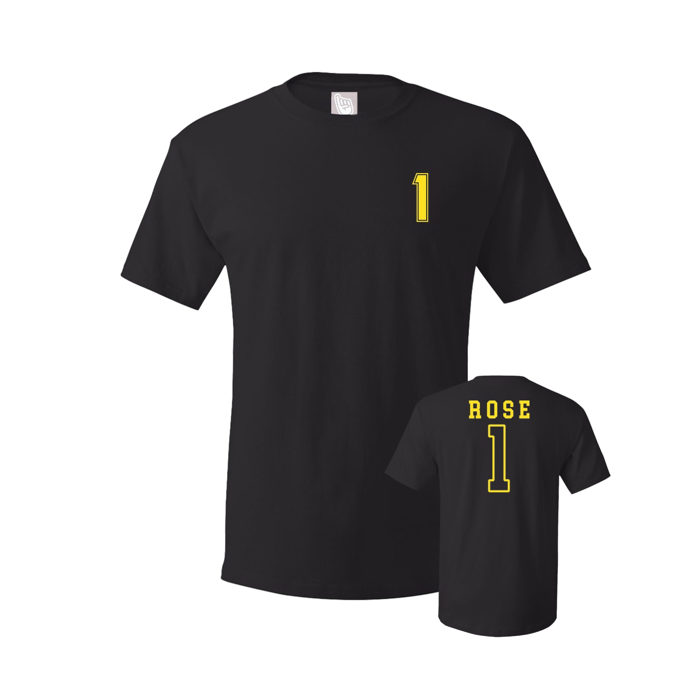 Youth Tee — Chest Back in Black