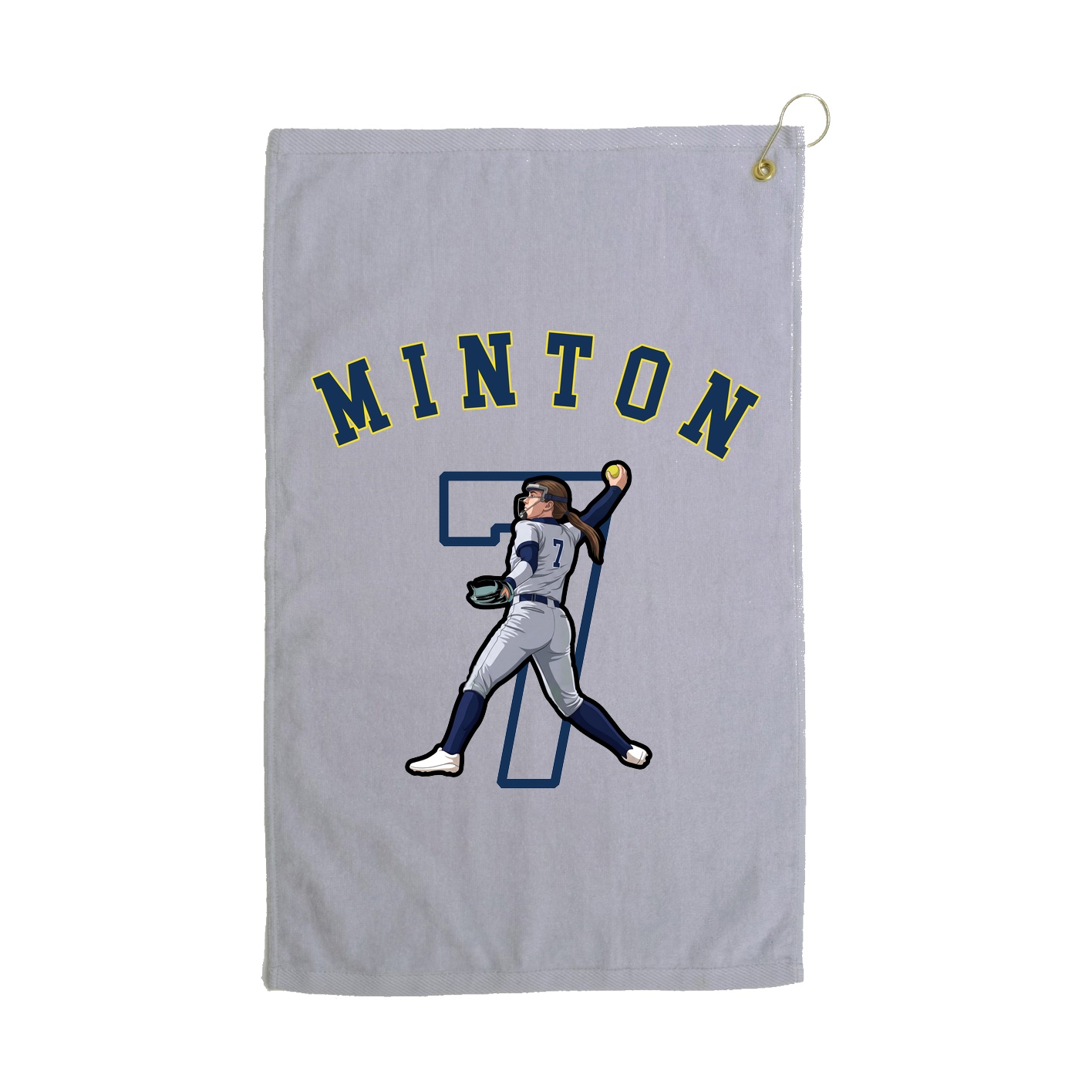 Golf Towel — Shirsey Arch in Grey