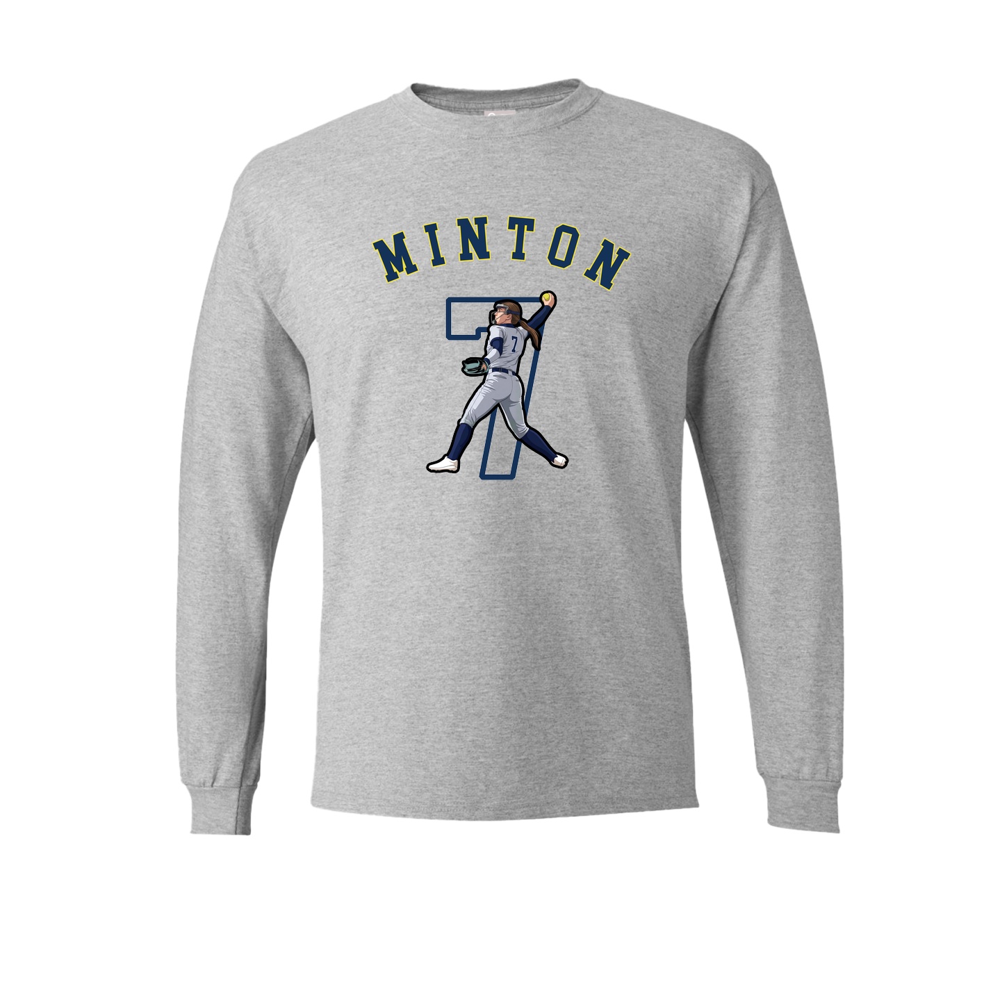 Long Sleeve Tee — Shirsey Arch in Grey