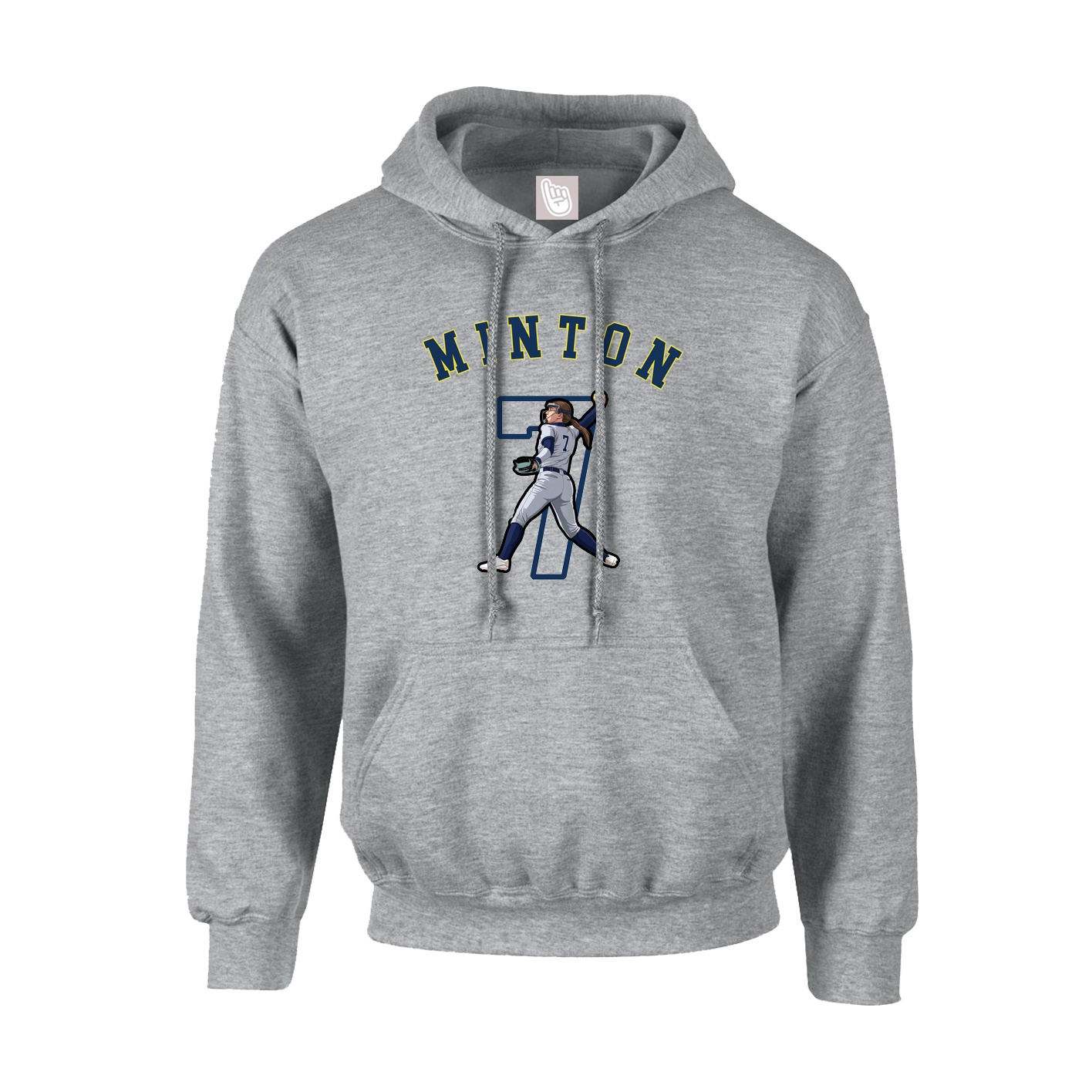 Youth Hoodie — Shirsey Arch in Grey