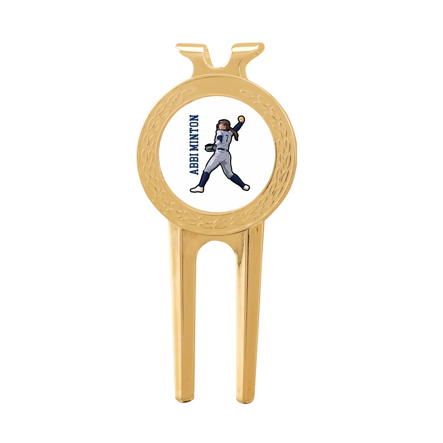 Divot Tool with Ball Marker — Name Vertical in Classic