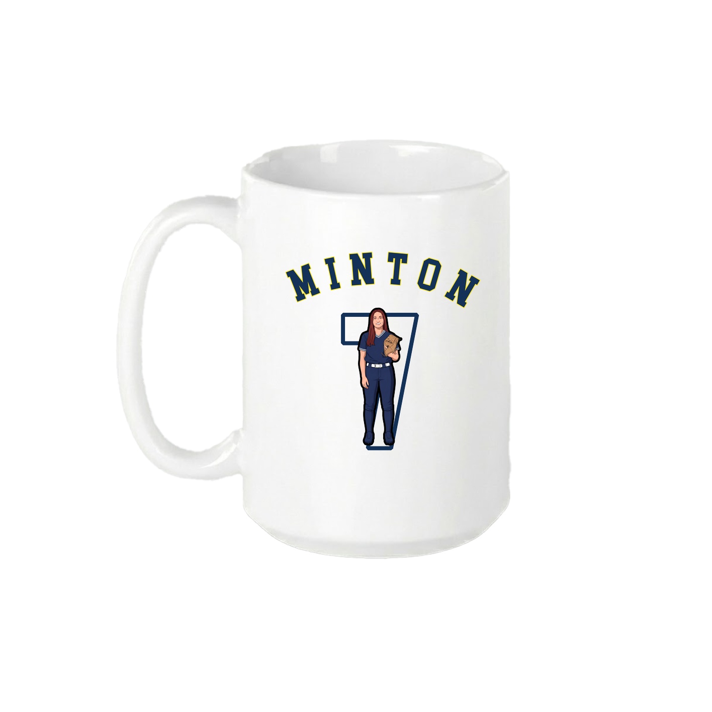 15oz Coffee Mug — Shirsey Arch in White