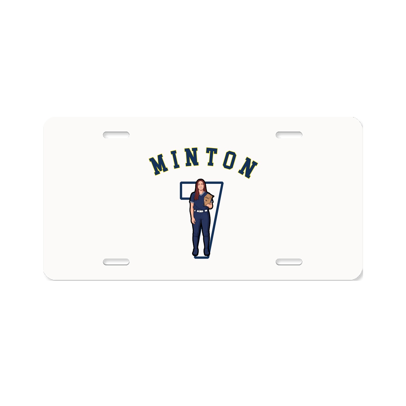 License Plate — Shirsey Arch in Classic