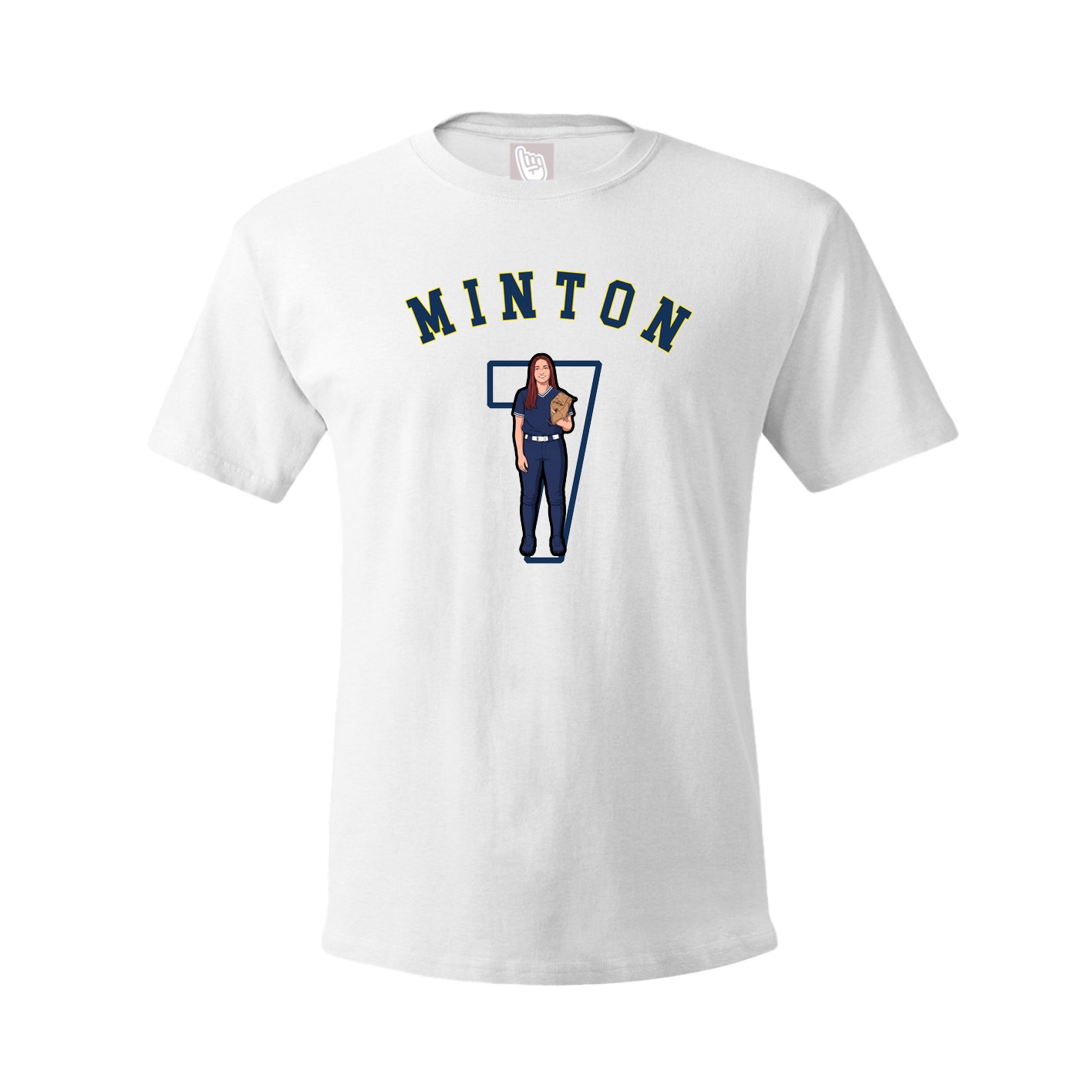 Youth Tee — Shirsey Arch in White