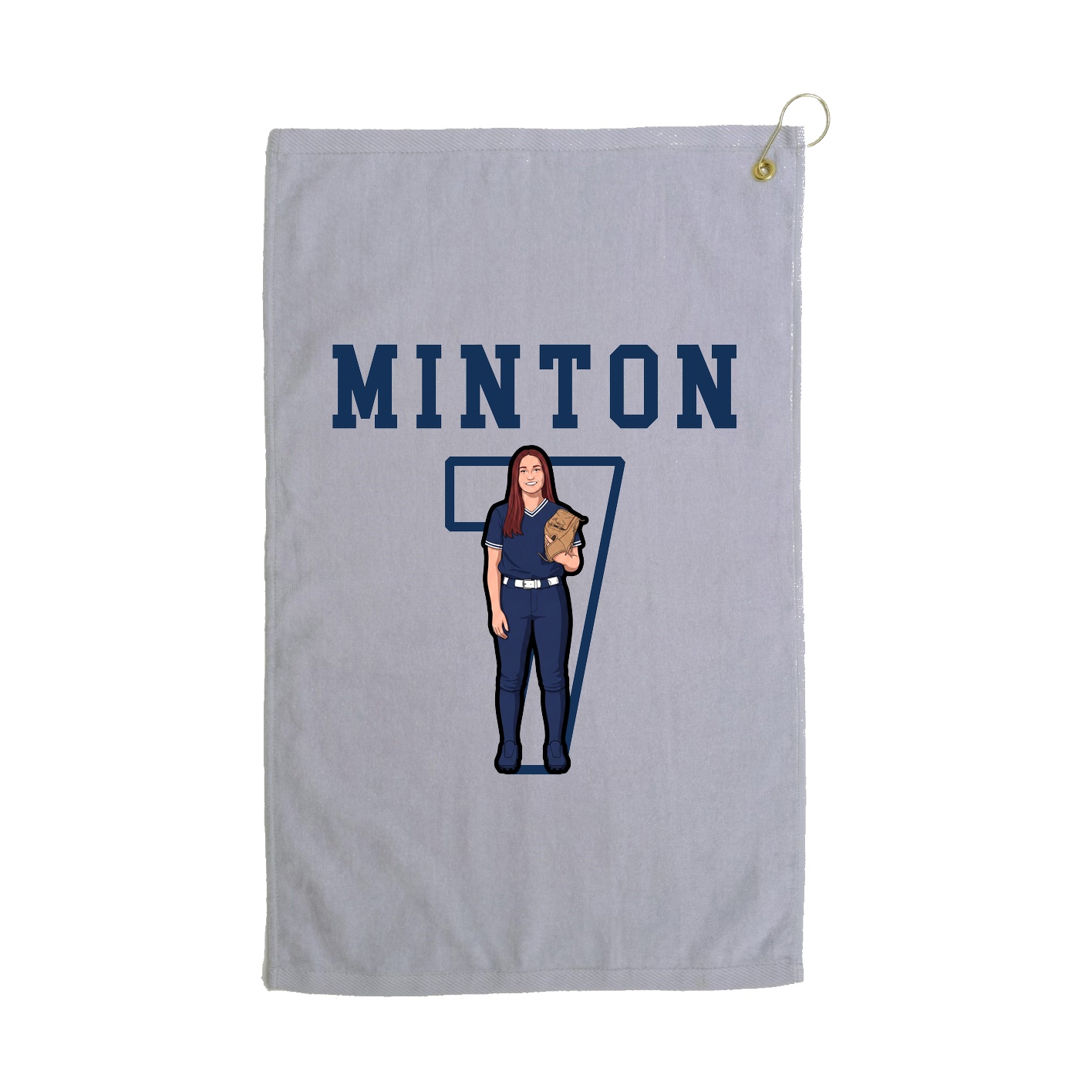 Golf Towel — Shirsey in Grey