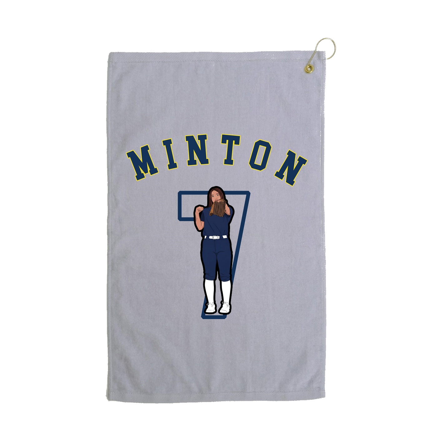 Golf Towel — Shirsey Arch in Grey