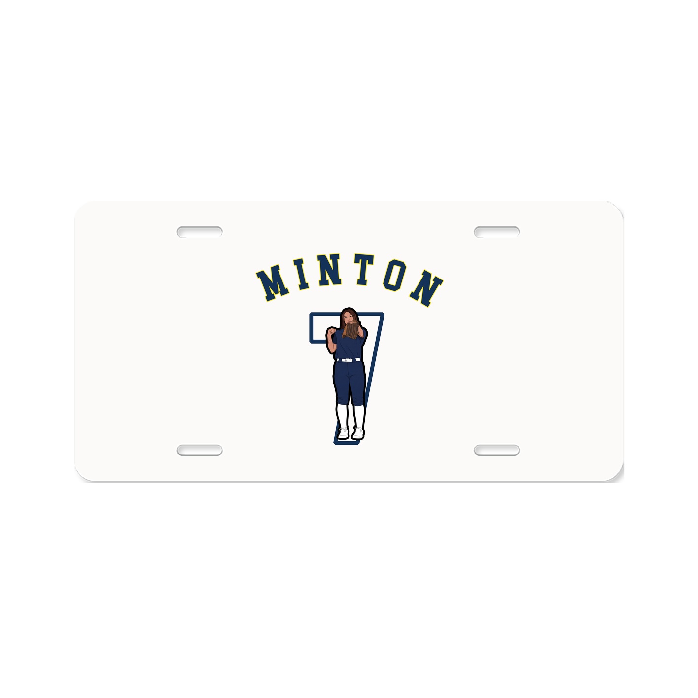 License Plate — Shirsey Arch in Classic