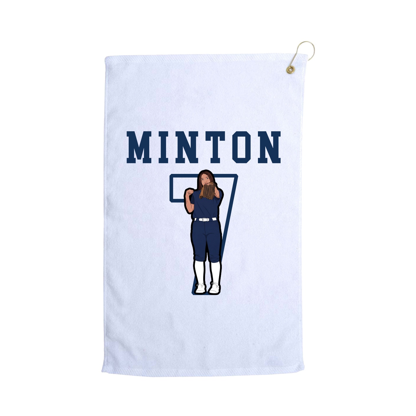 Golf Towel — Shirsey in White