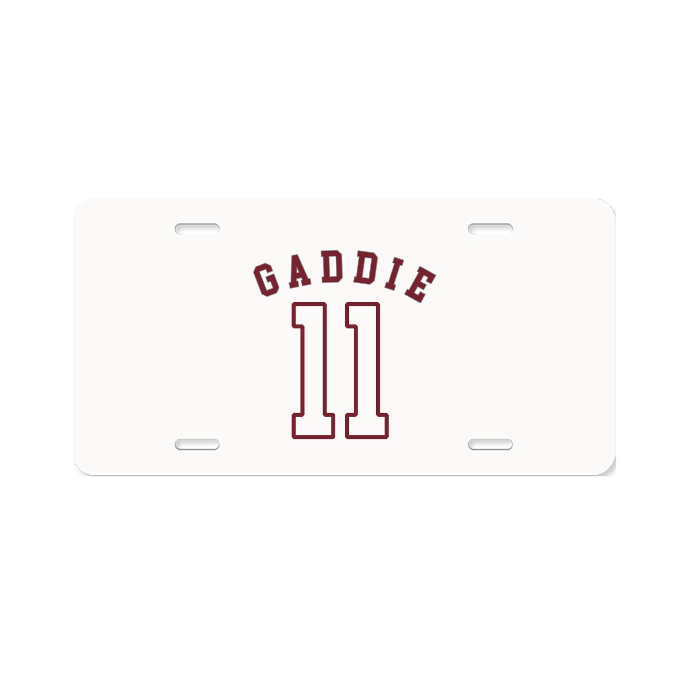 License Plate — Shirsey Arch in Classic