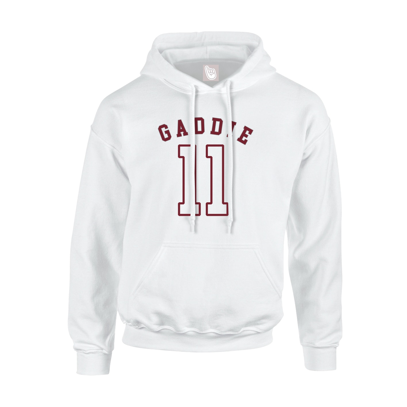 Hoodie — Shirsey Arch in White