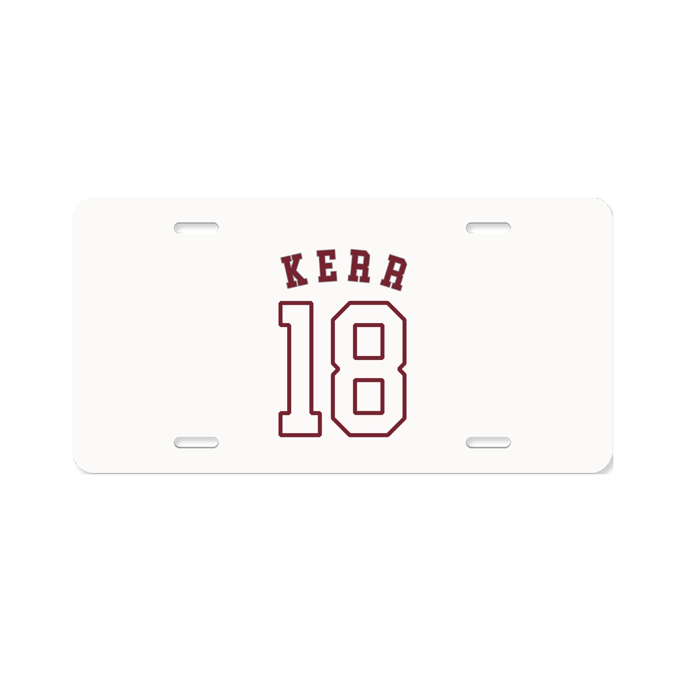 License Plate — Shirsey Arch in Classic