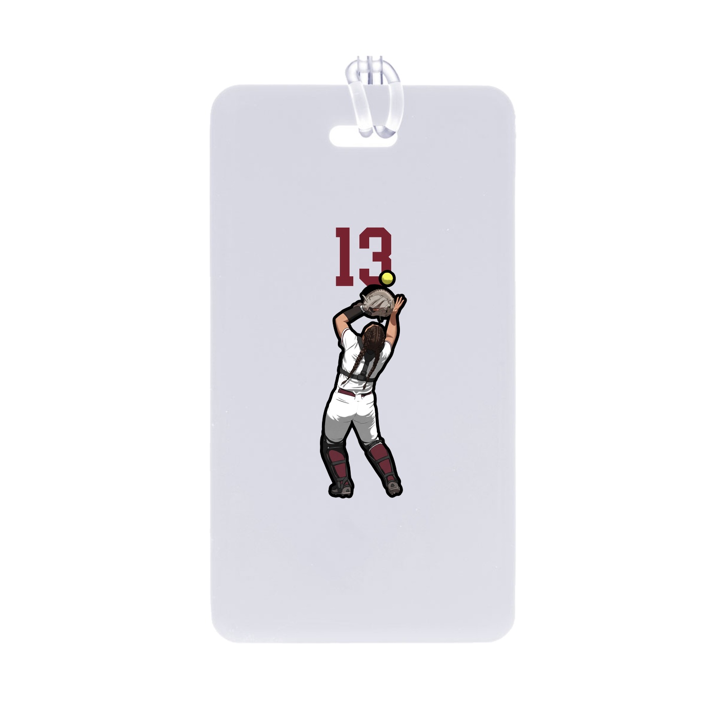 Bag Tag — Number Top in Classic