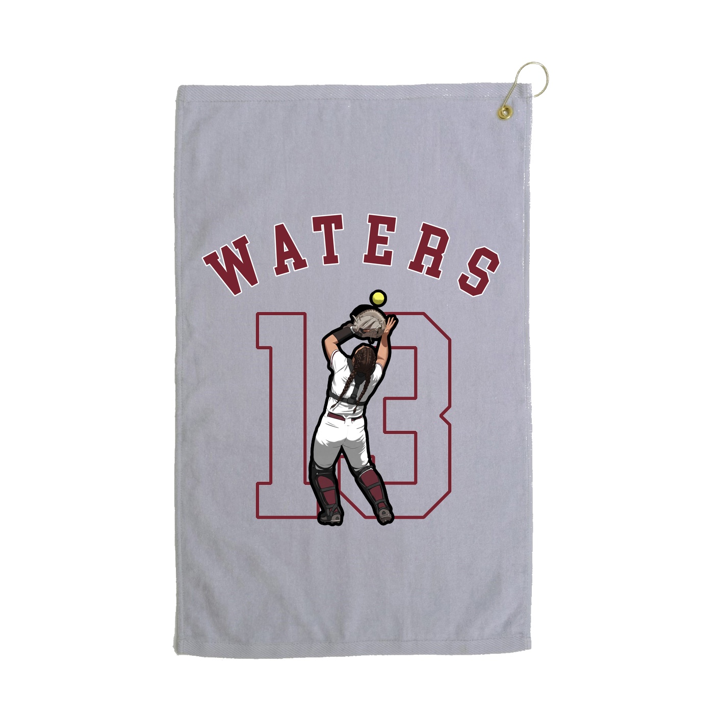 Golf Towel — Shirsey Arch in Grey