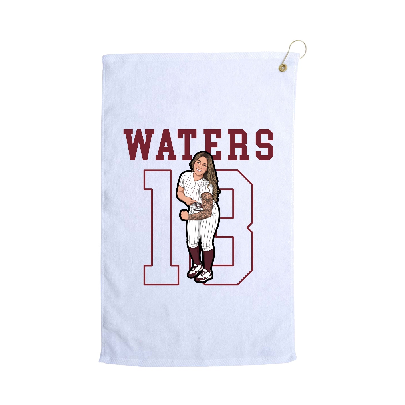 Terry Velour Golf Towel