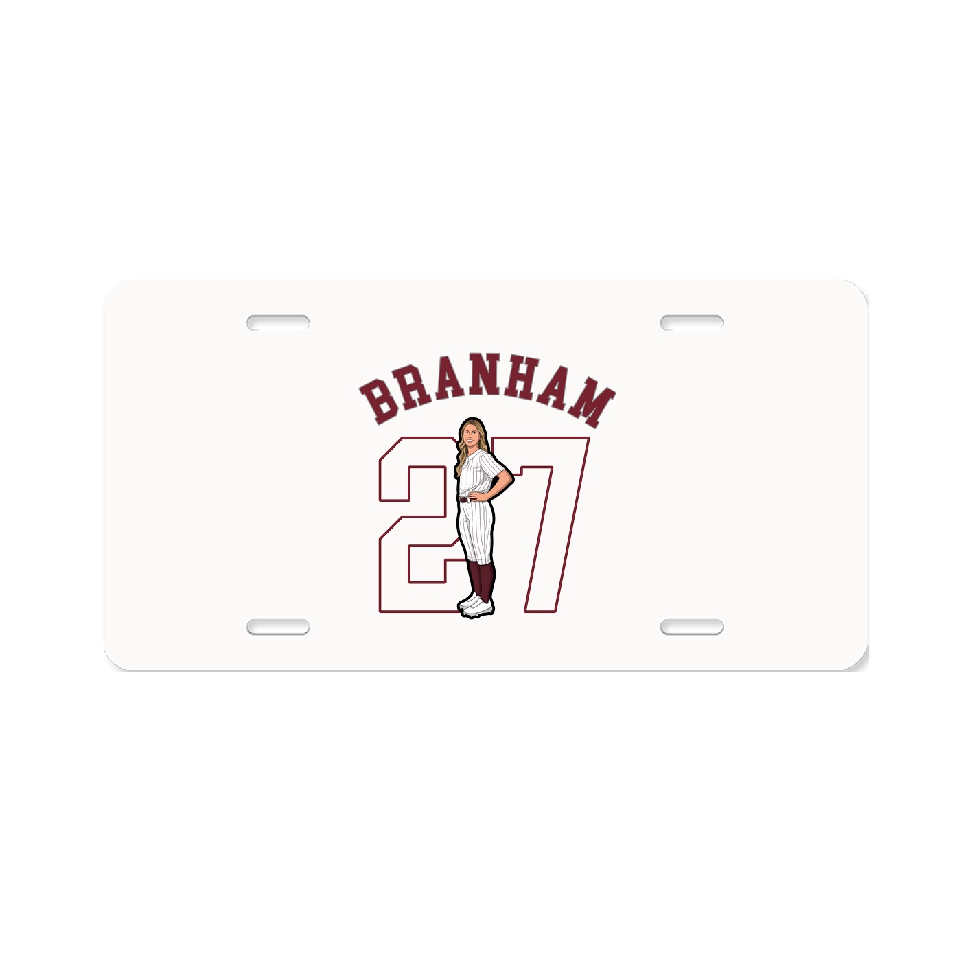 License Plate — Shirsey Arch in Classic