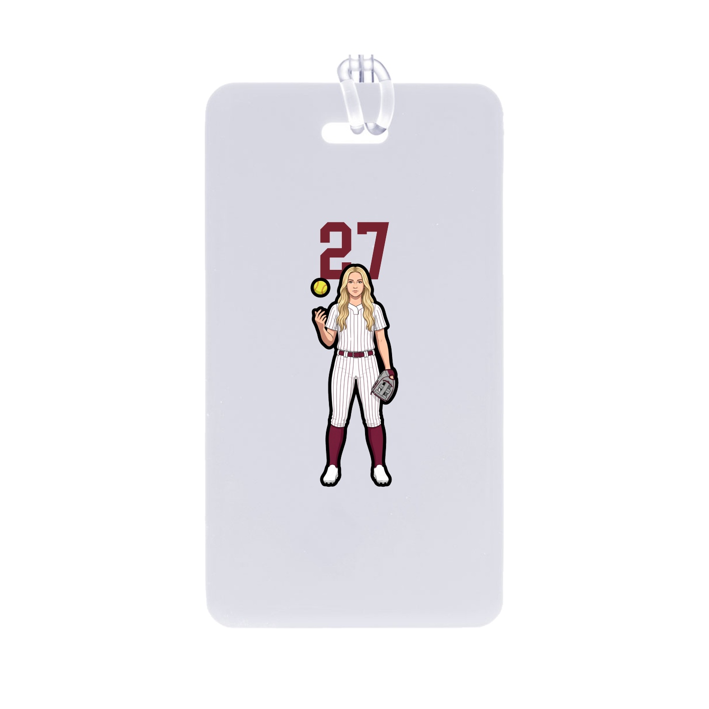 Bag Tag — Number Top in Classic