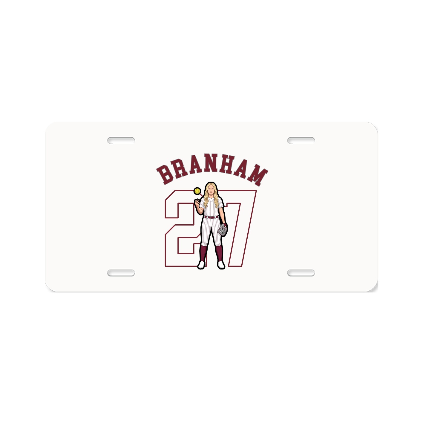 License Plate — Shirsey Arch in Classic