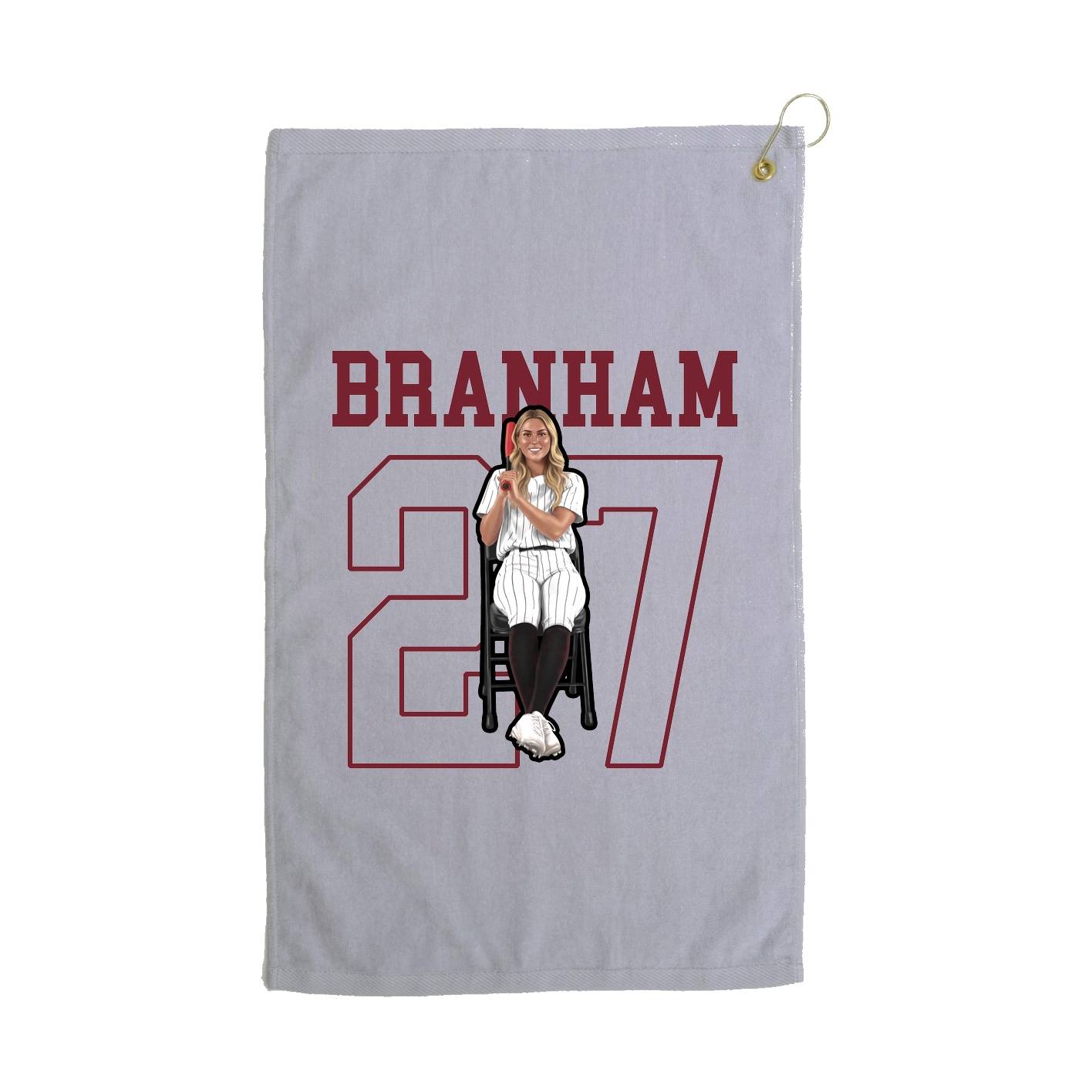 Golf Towel — Shirsey in Grey