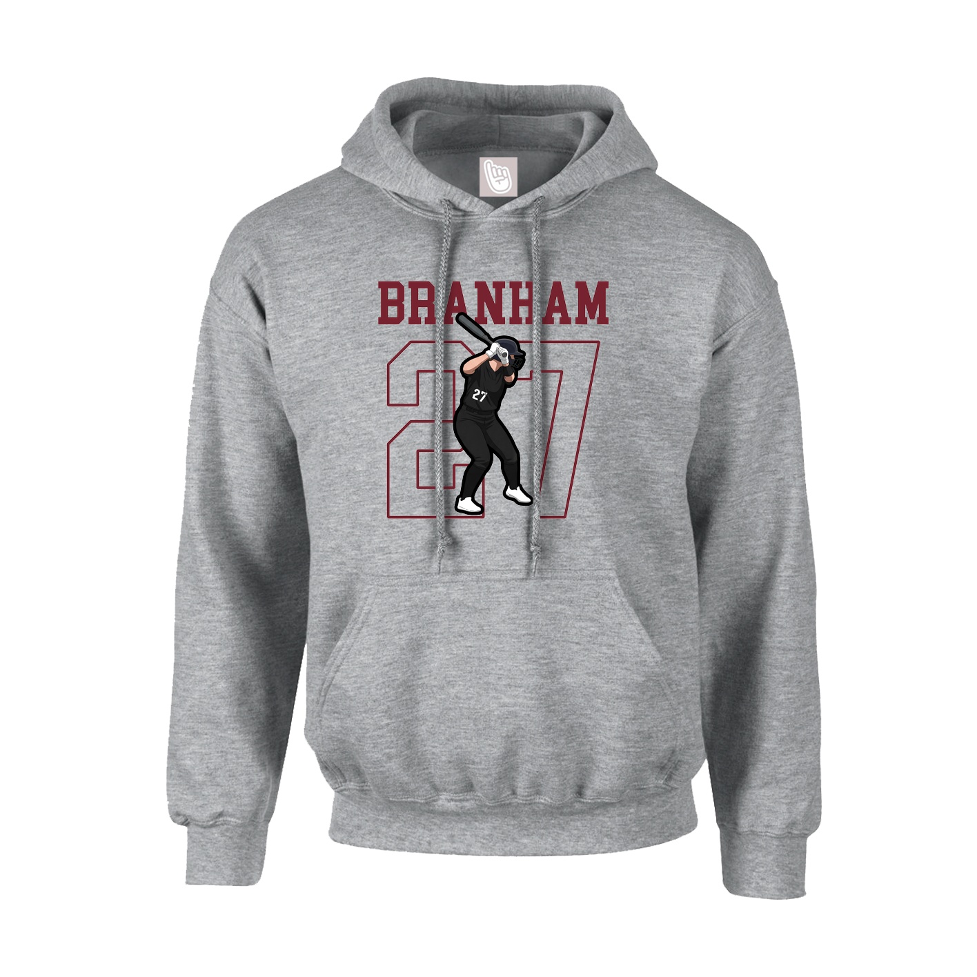 Youth Hoodie — Shirsey in Grey