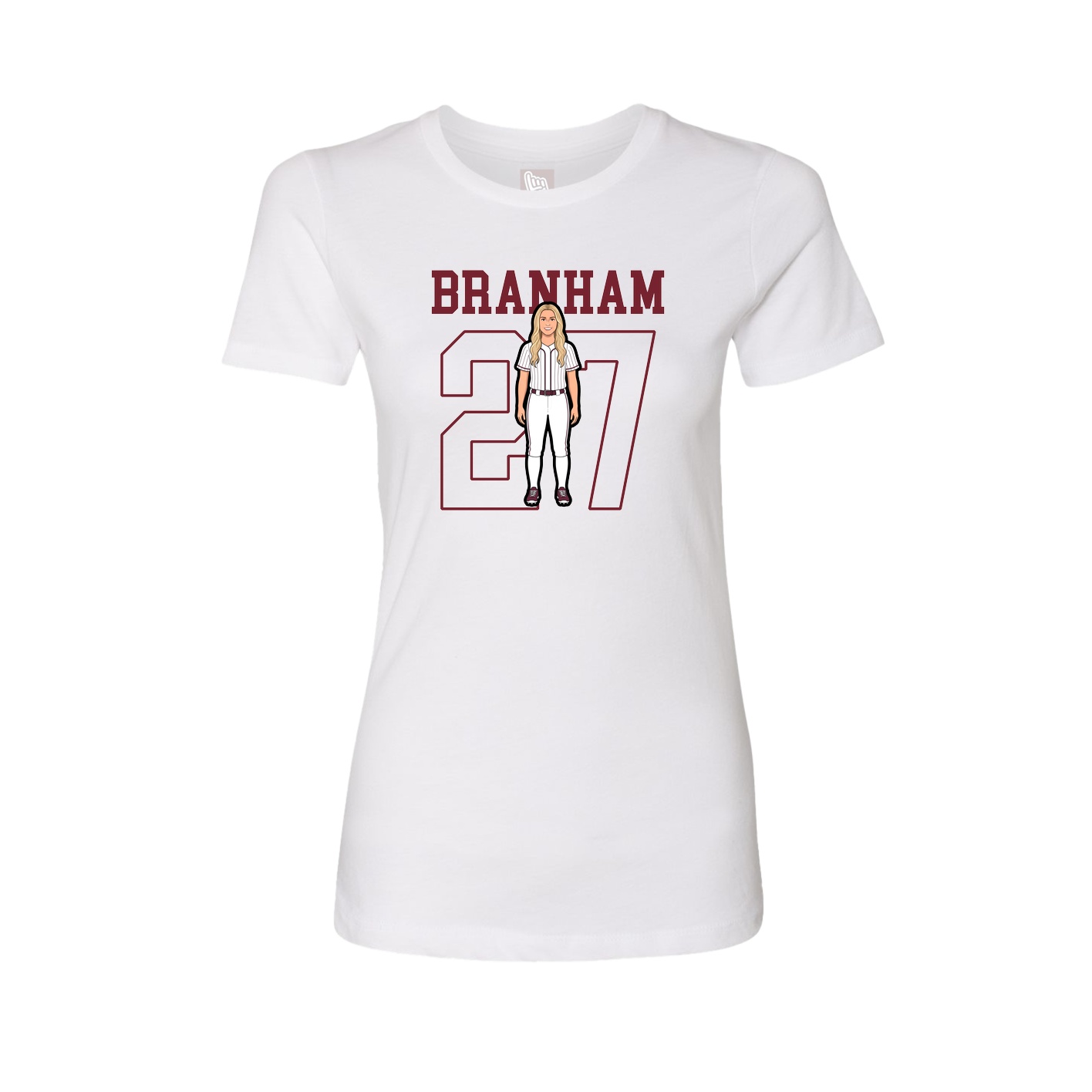 Fitted Women's Tee — Shirsey in White