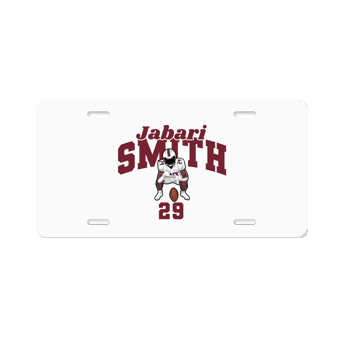 License Plate — Signature Arch in Classic