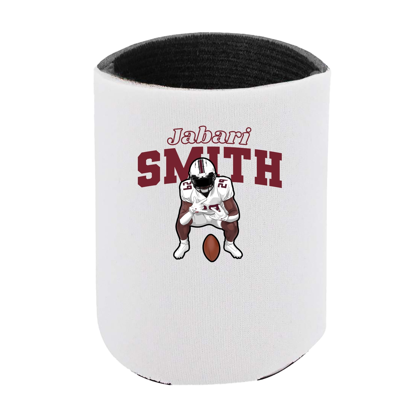Can Holder — Name Arch in White
