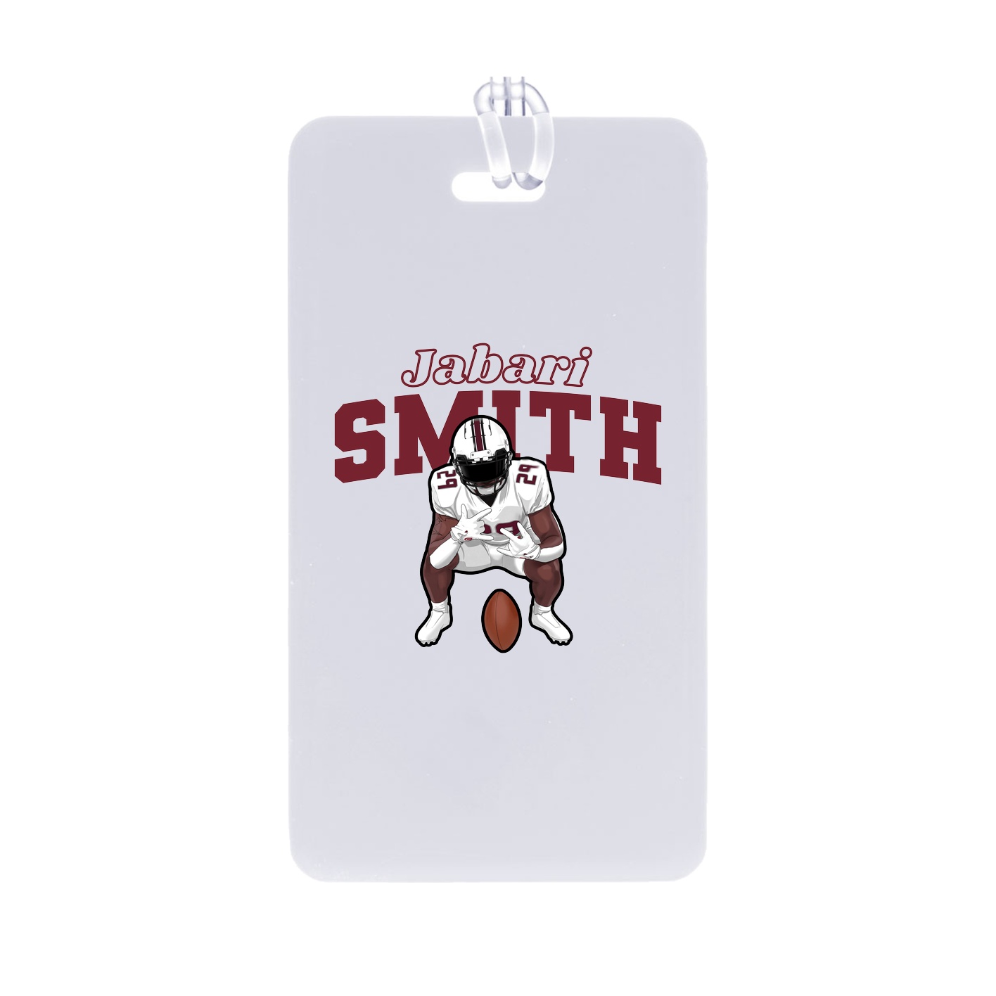 Bag Tag — Name Arch in Classic