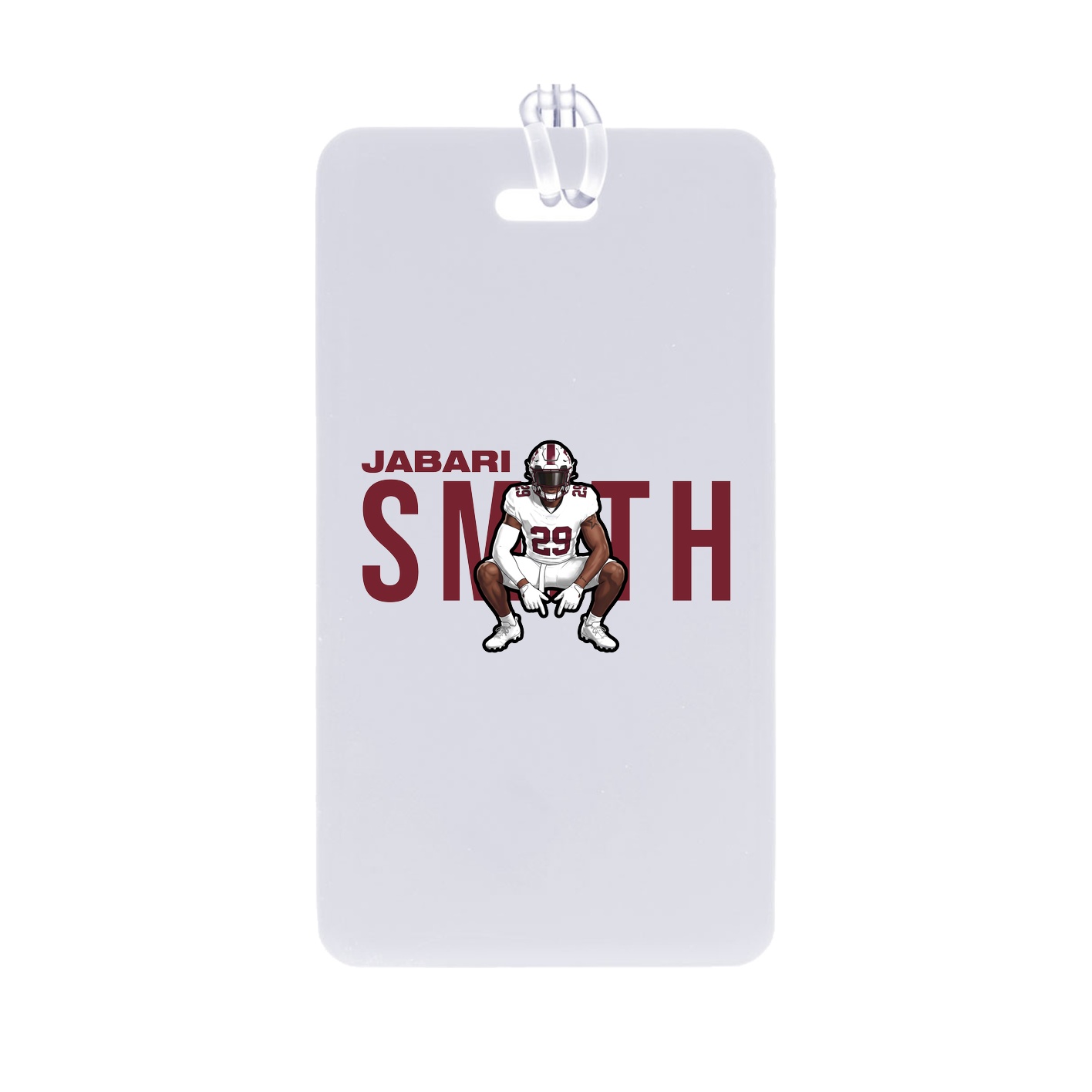 Bag Tag — Player Name in Classic