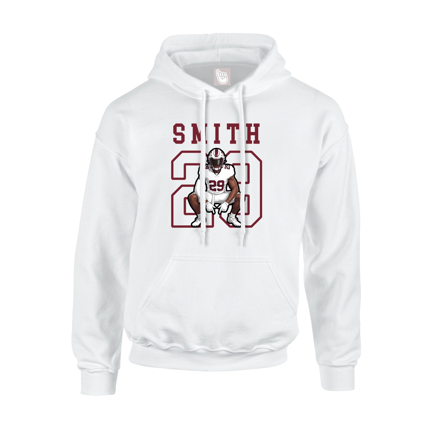 Youth Hoodie — Shirsey in White