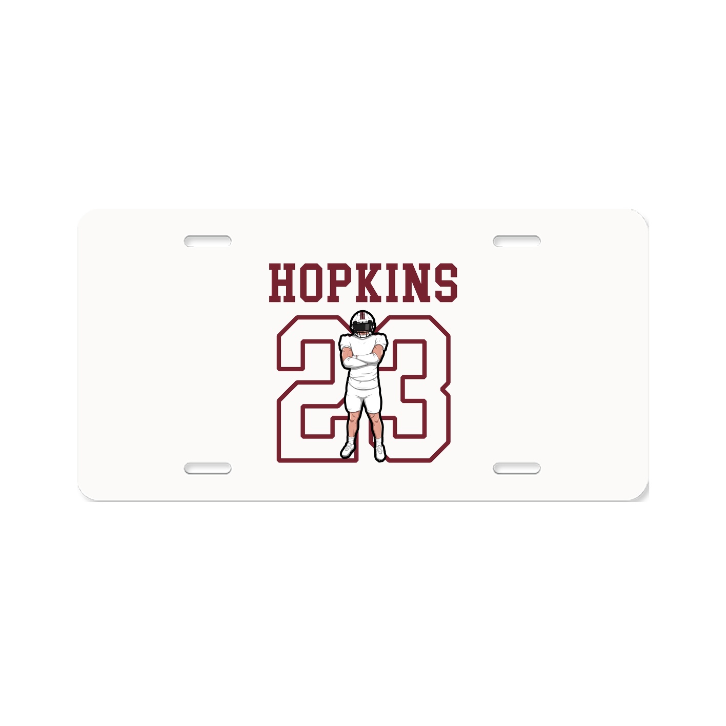 License Plate — Shirsey in Classic