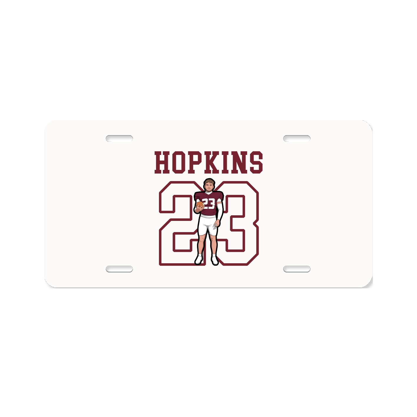 License Plate — Shirsey in Classic