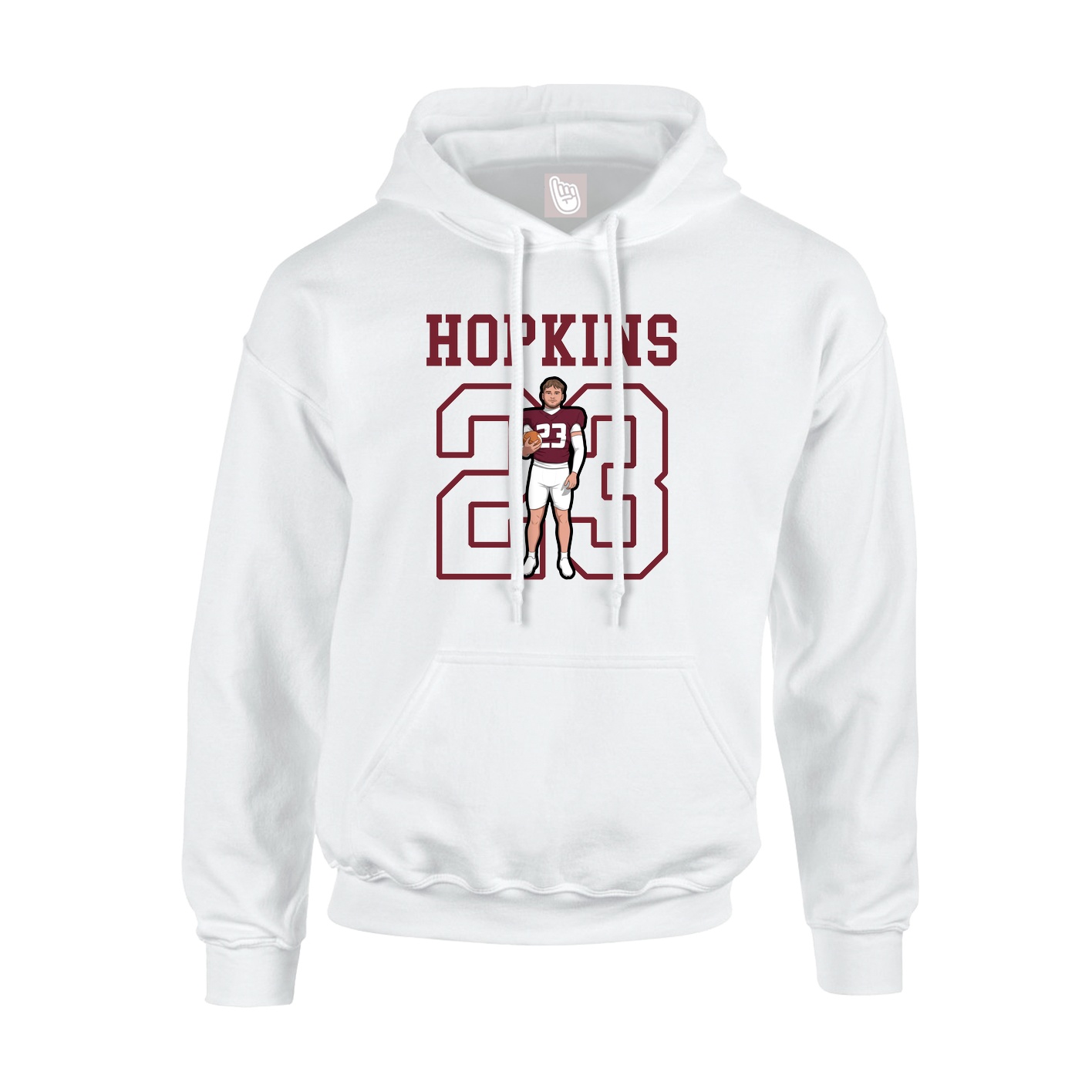 Youth Hoodie — Shirsey in White