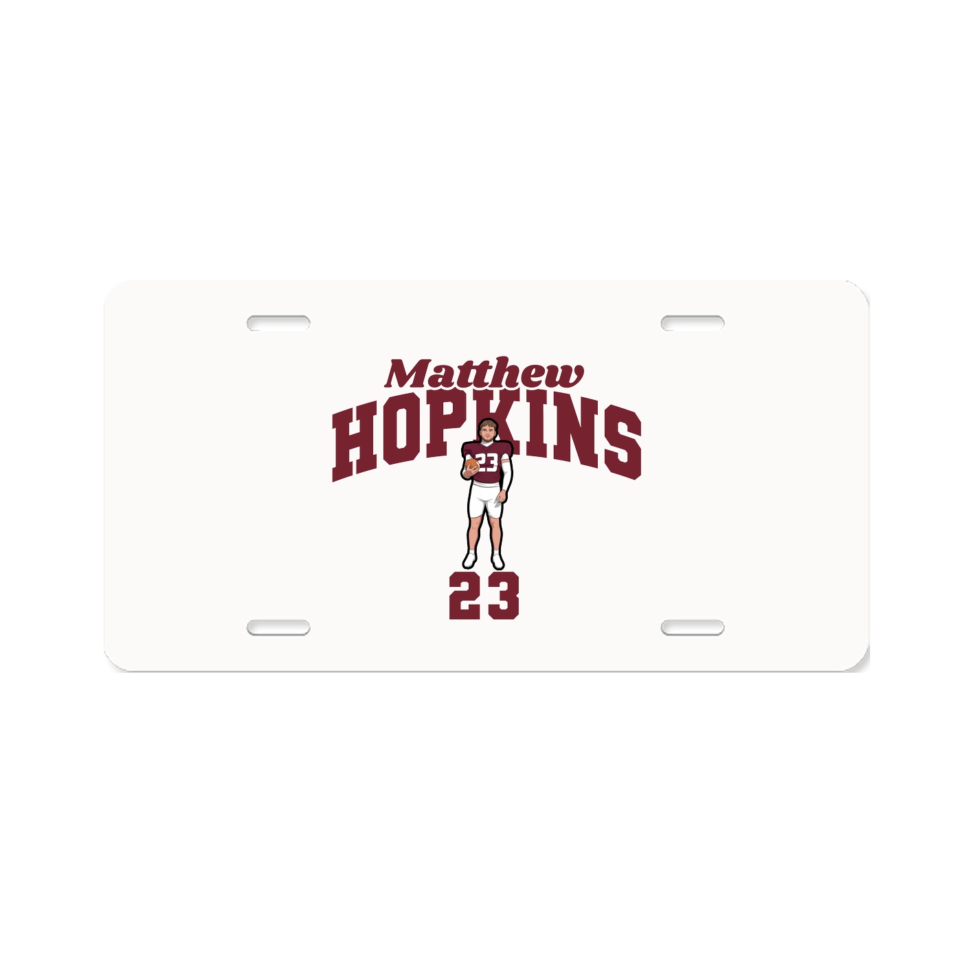 License Plate — Signature Arch in Classic