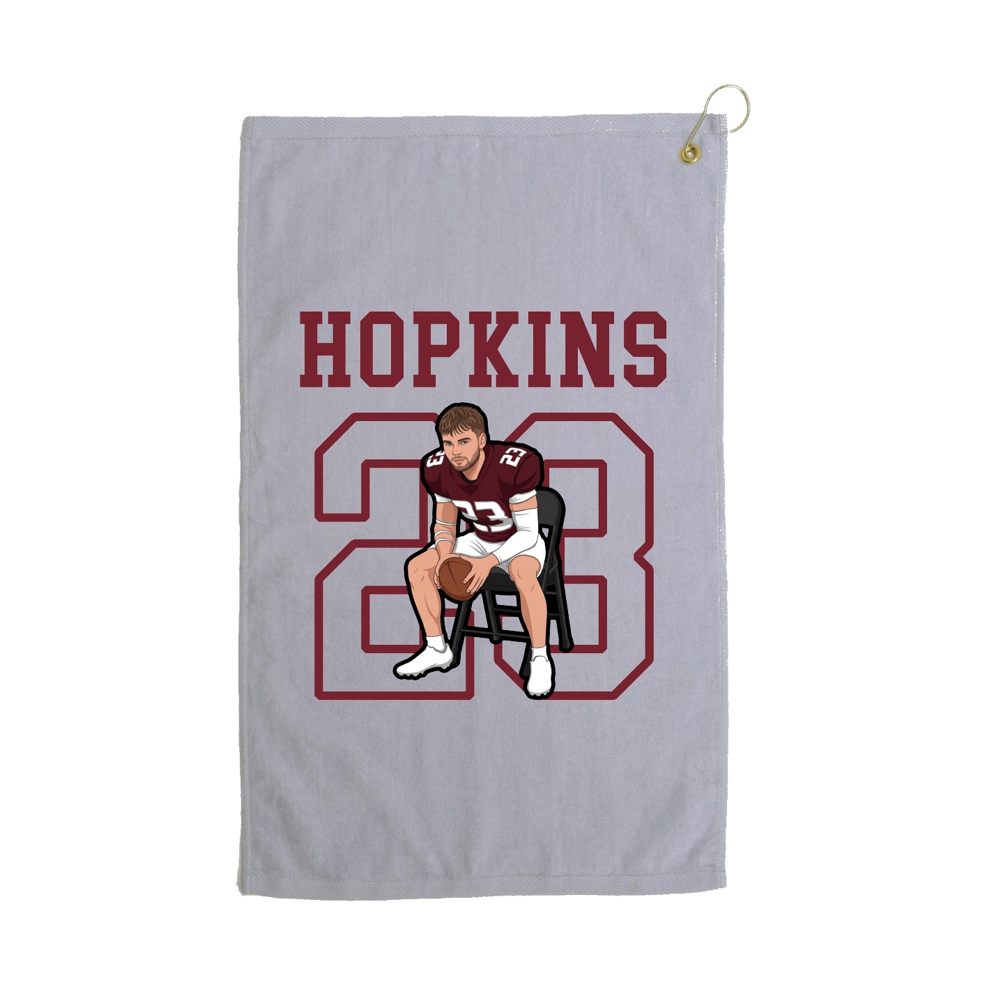 Golf Towel — Shirsey in Grey