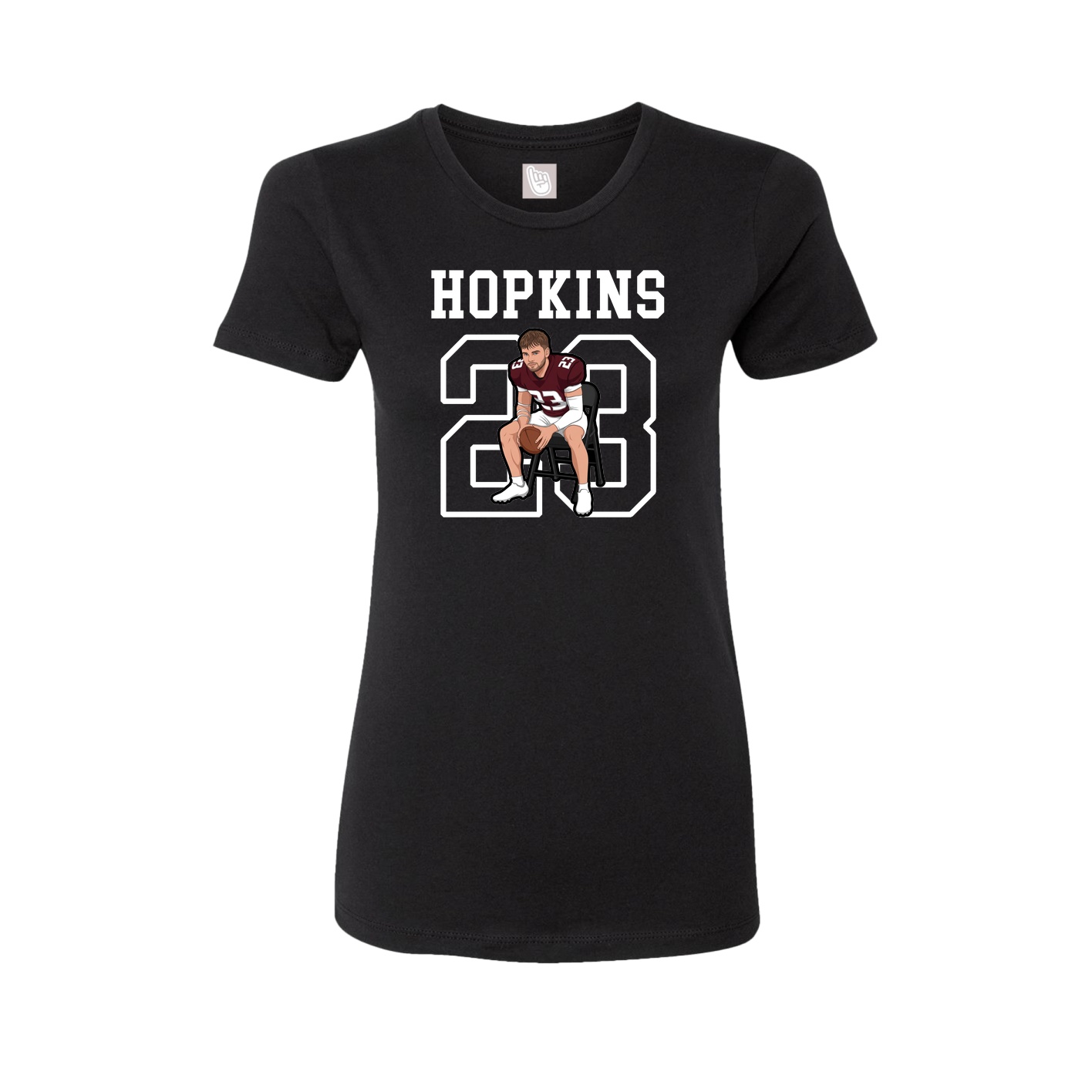 Fitted Women's Tee — Shirsey in Black