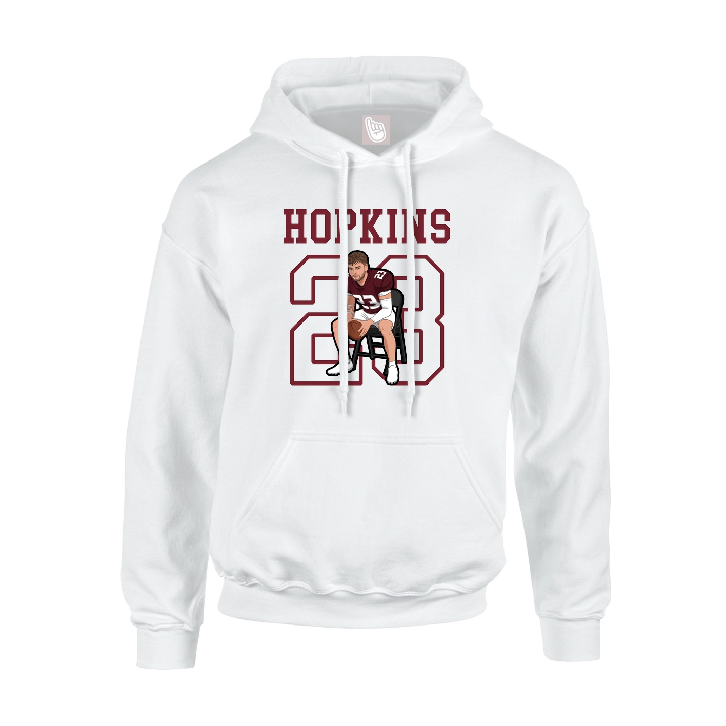 Youth Hoodie — Shirsey in White