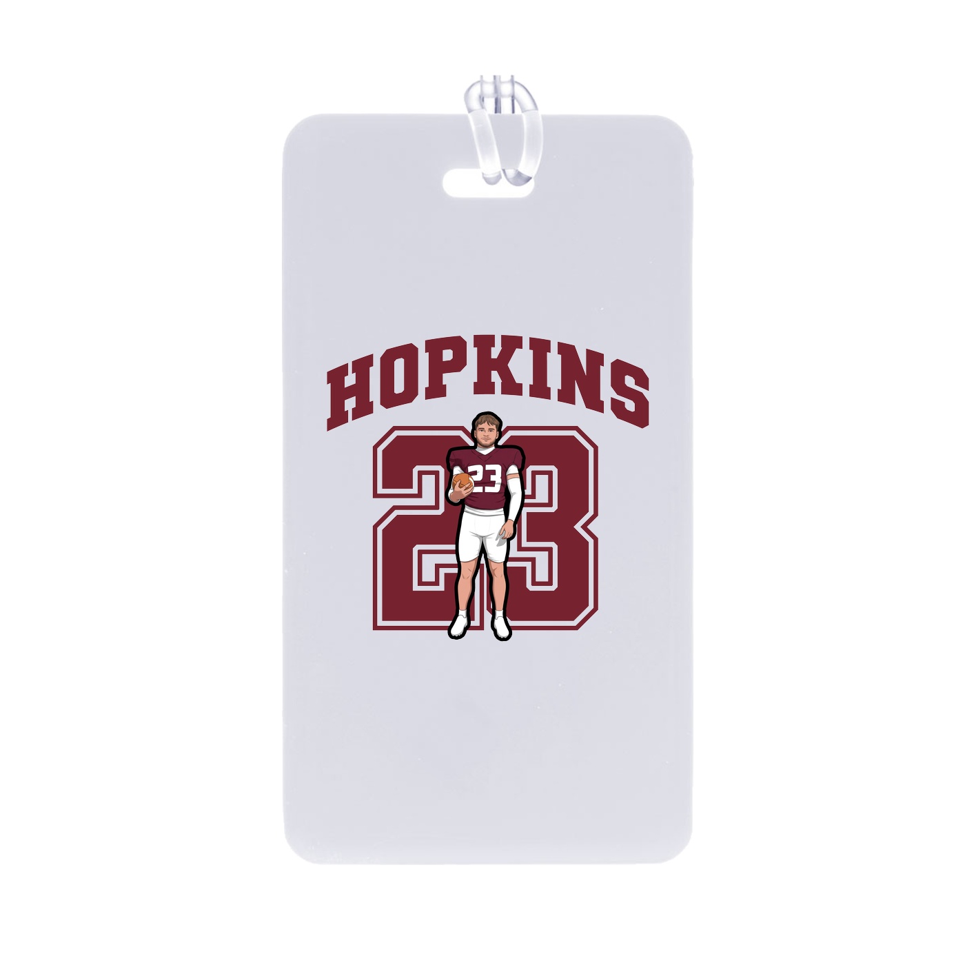 Bag Tag — Number in Classic