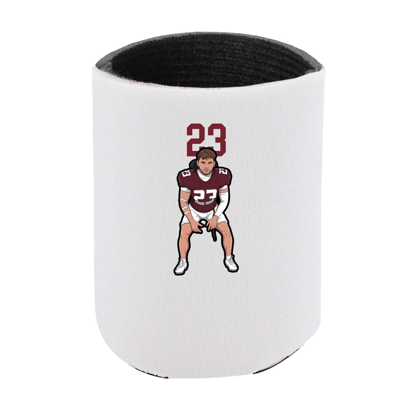 Can Holder — Number Top in White