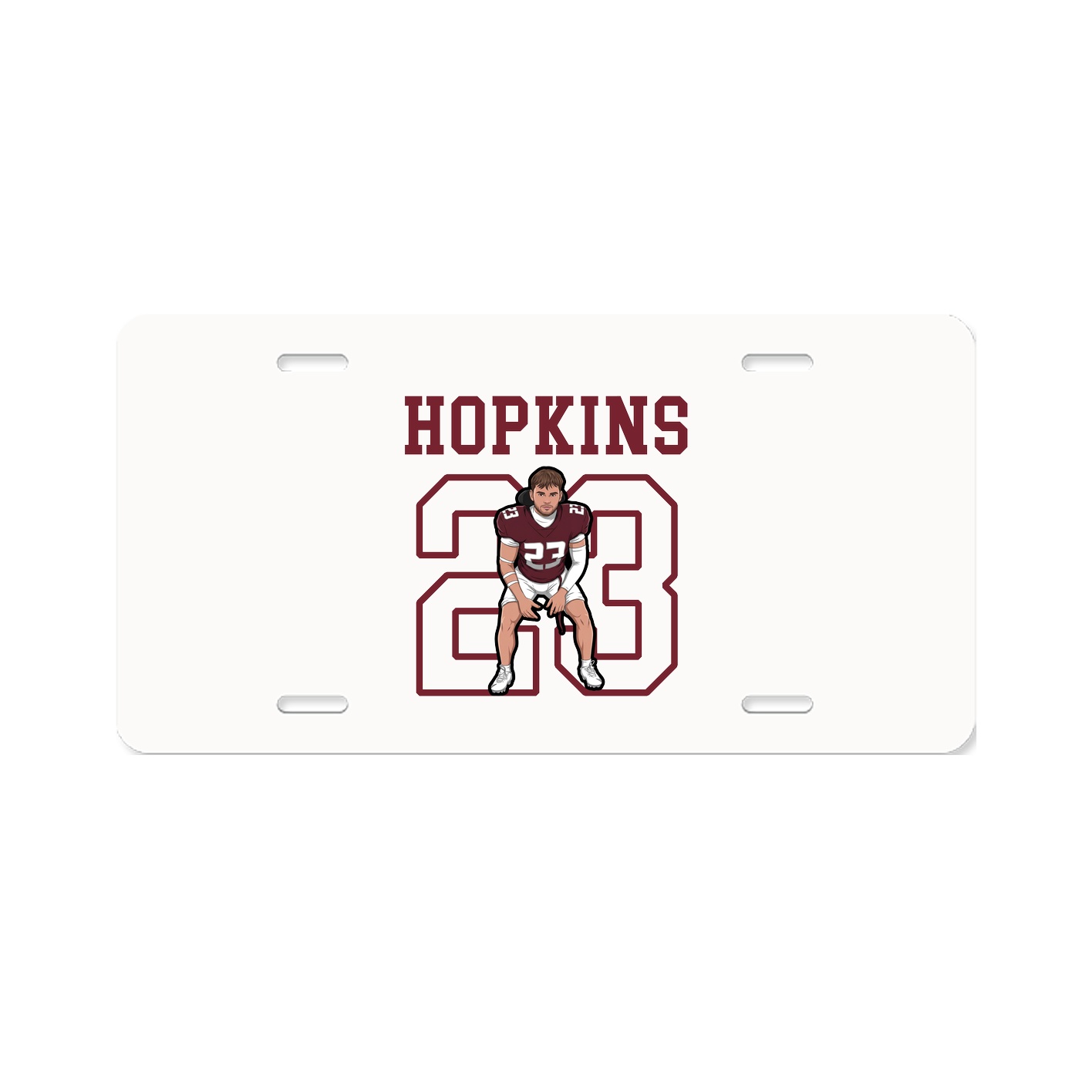 License Plate — Shirsey in Classic