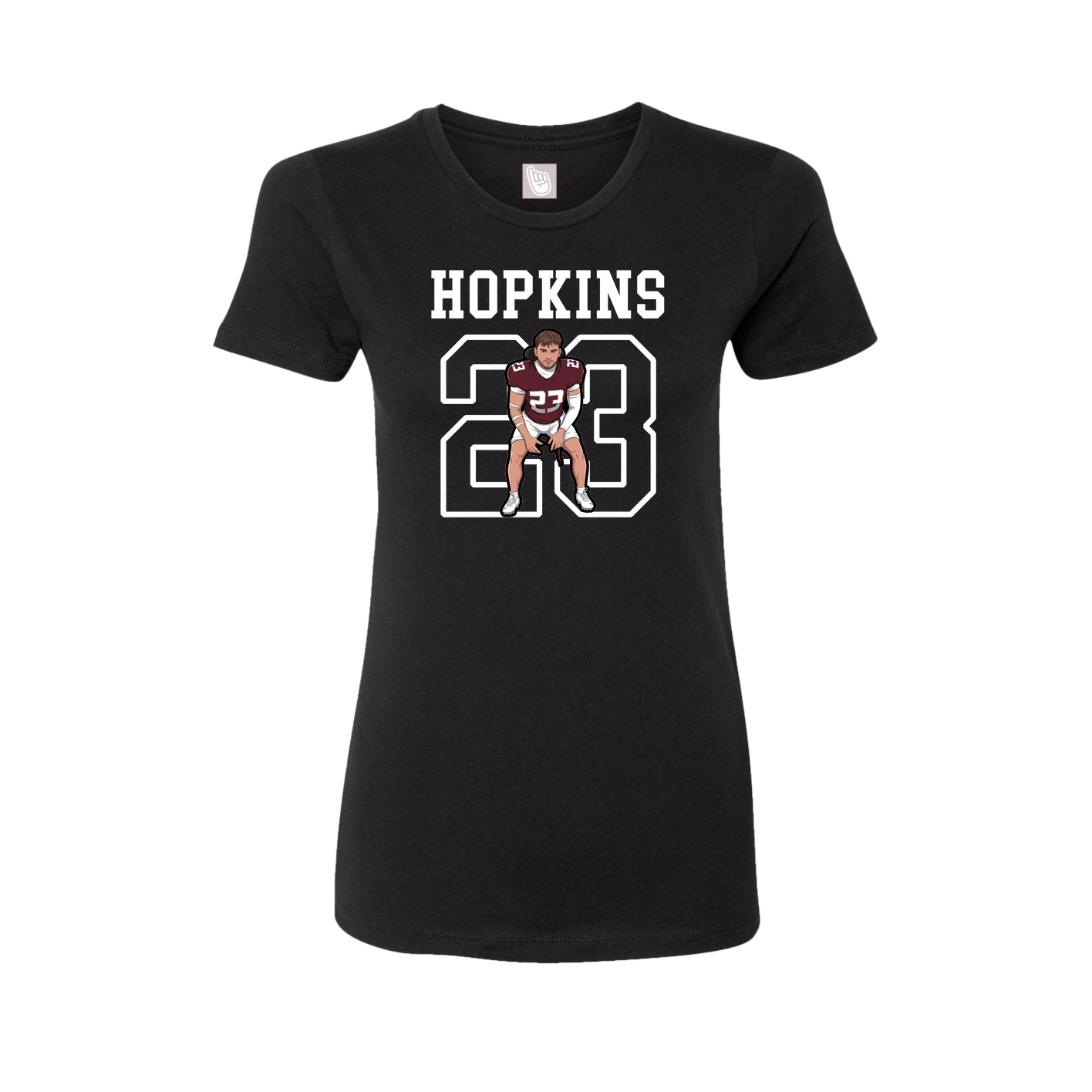 Fitted Women's Tee — Shirsey in Black