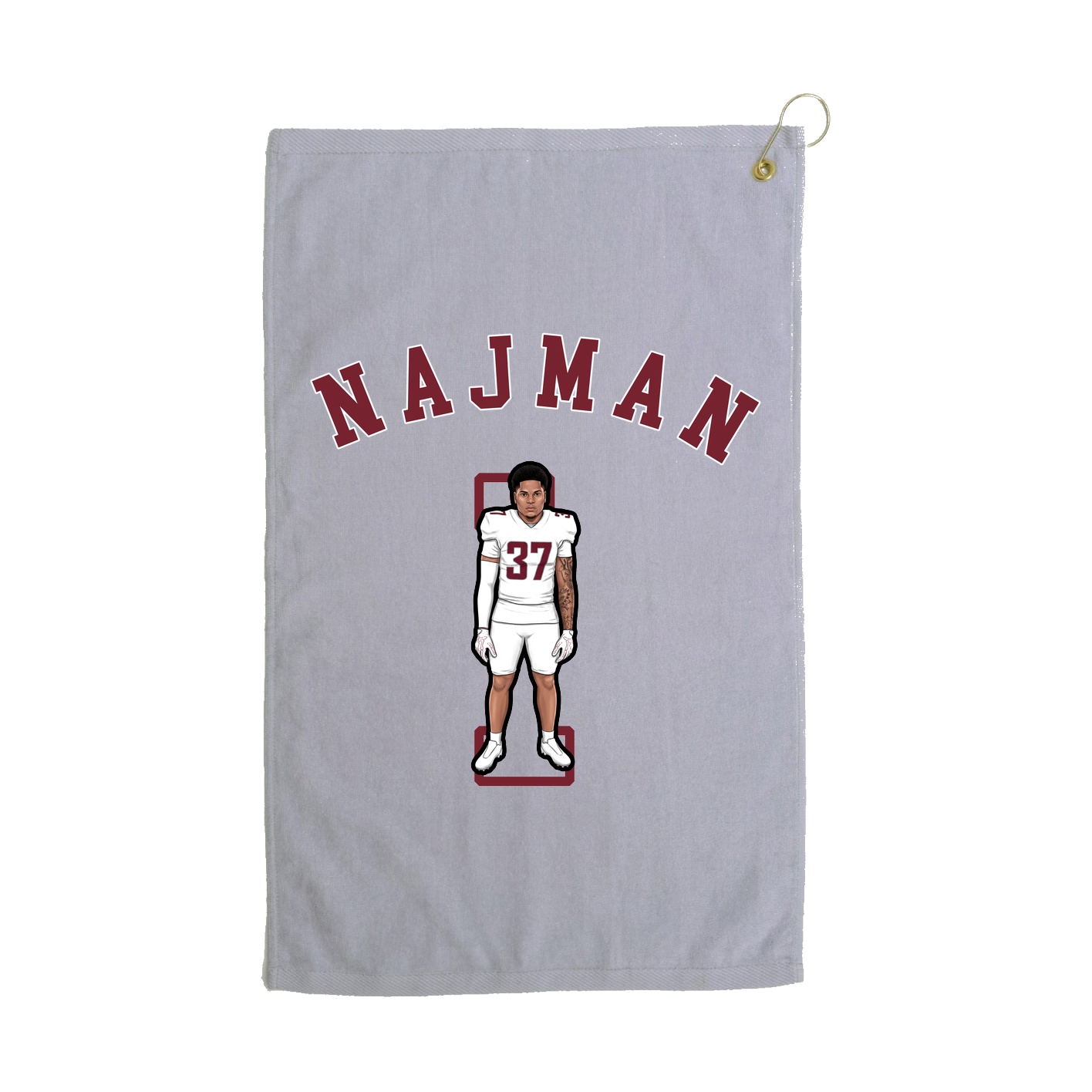 Golf Towel — Shirsey Arch in Grey