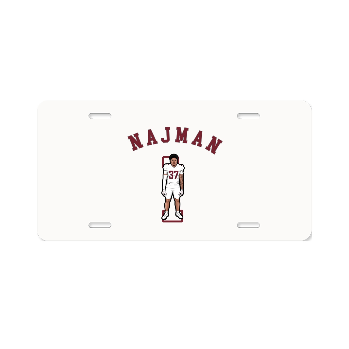 License Plate — Shirsey Arch in Classic