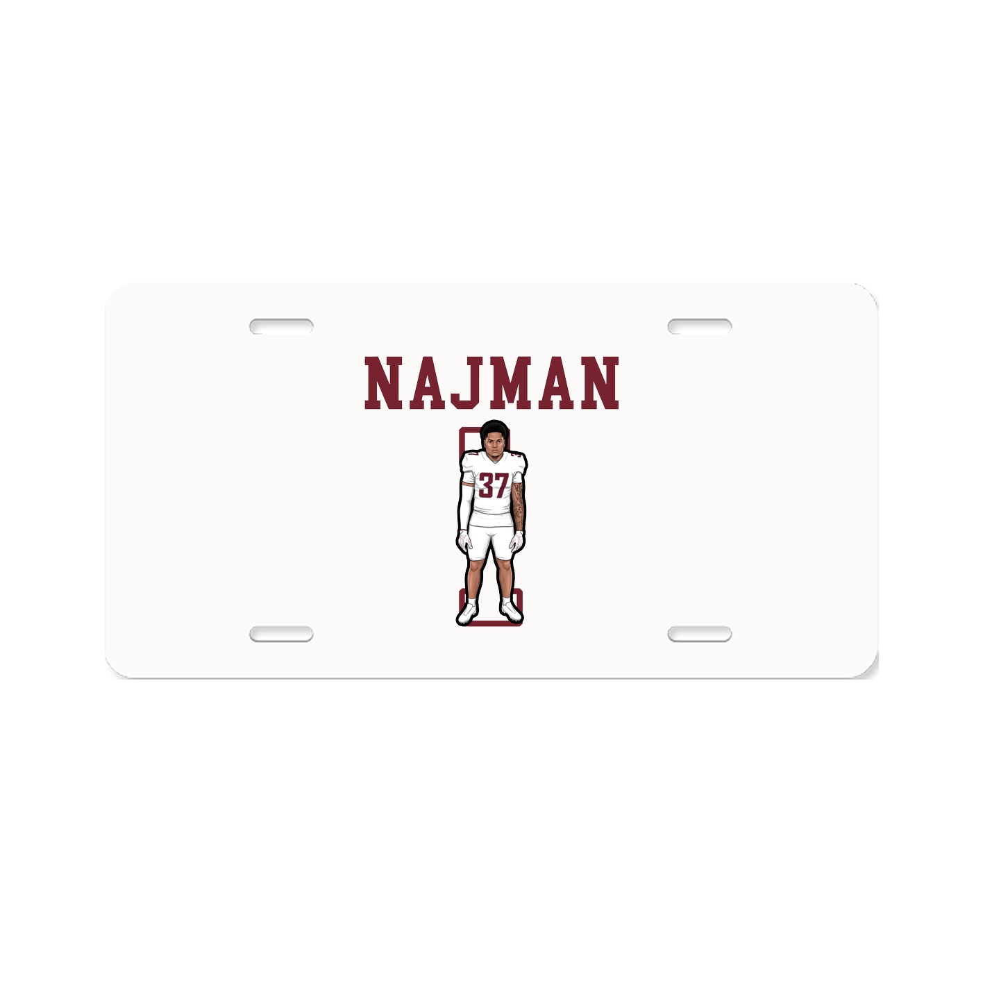 License Plate — Shirsey in Classic