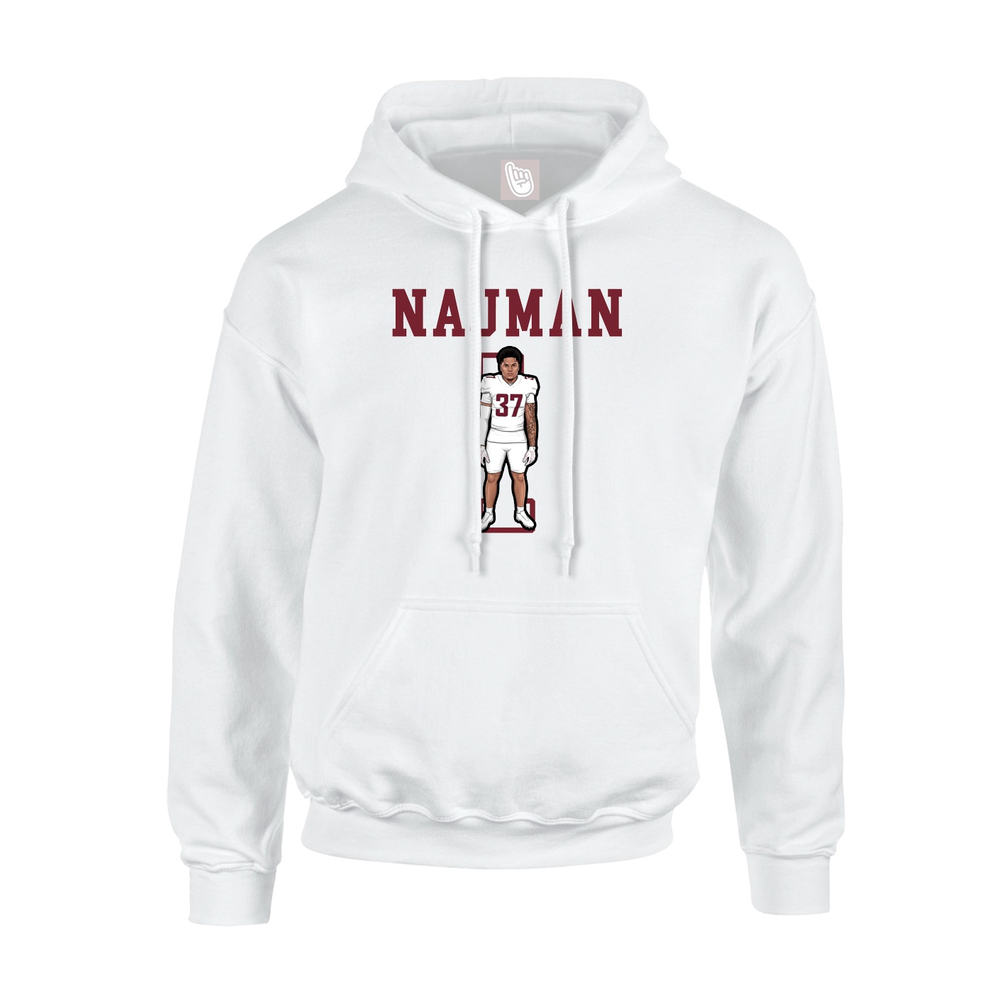 Youth Hoodie — Shirsey in White