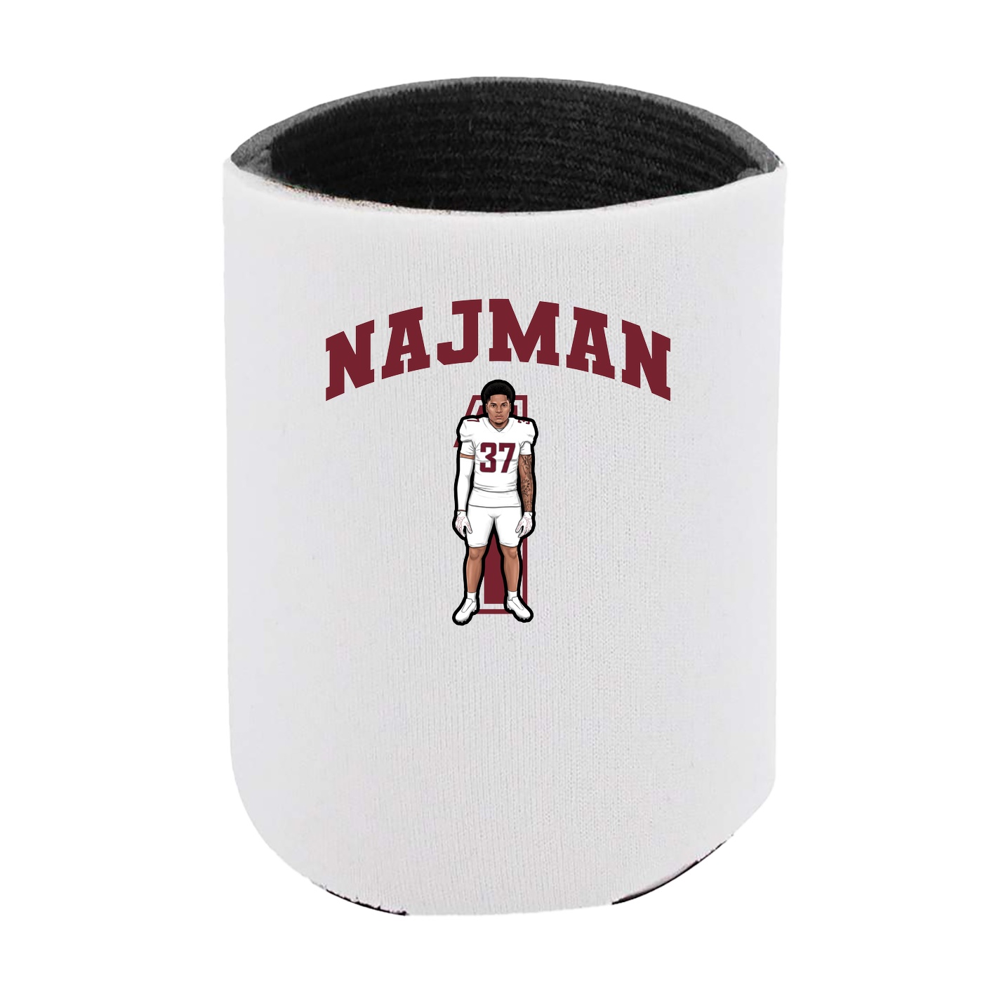 Can Holder — Number in White