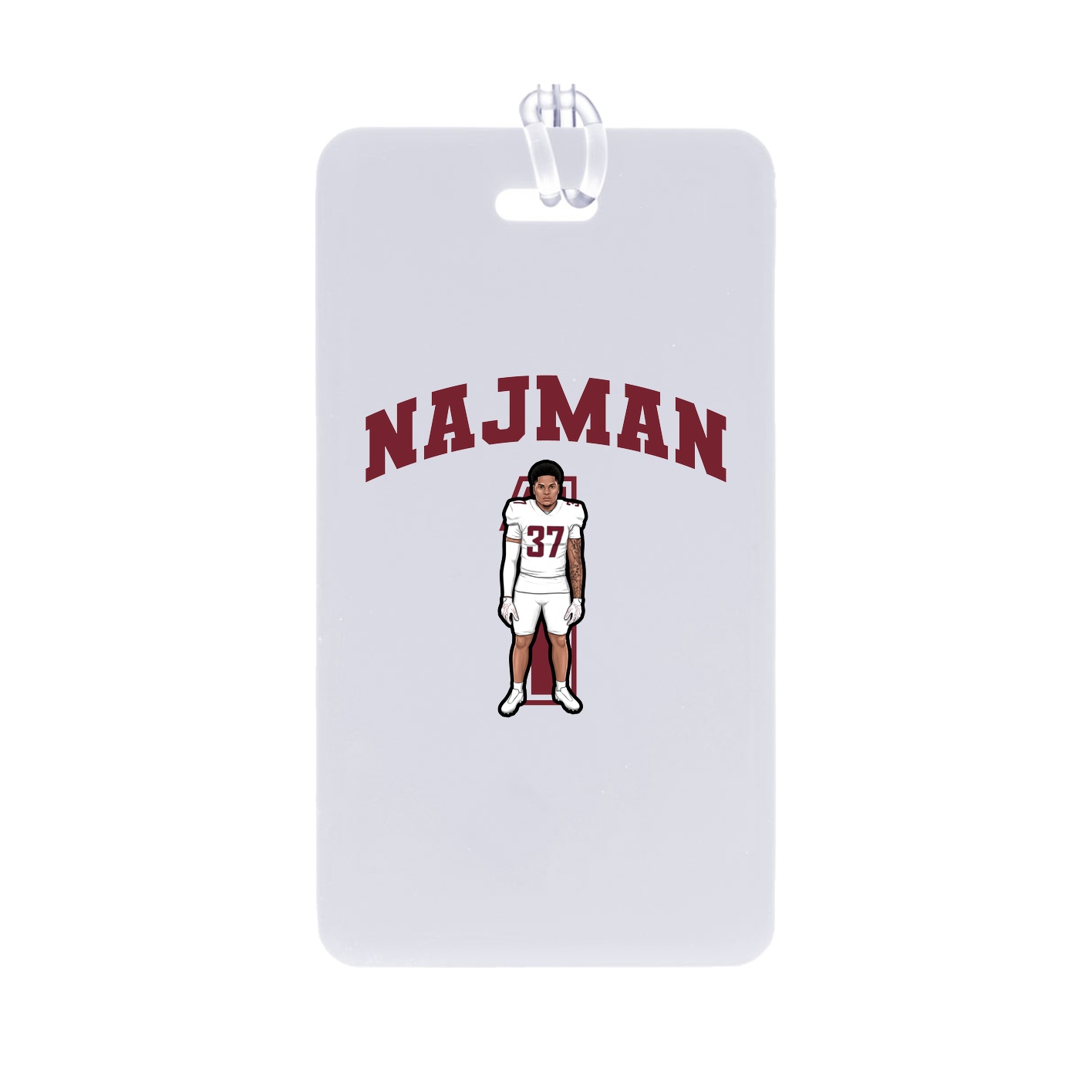 Bag Tag — Number in Classic