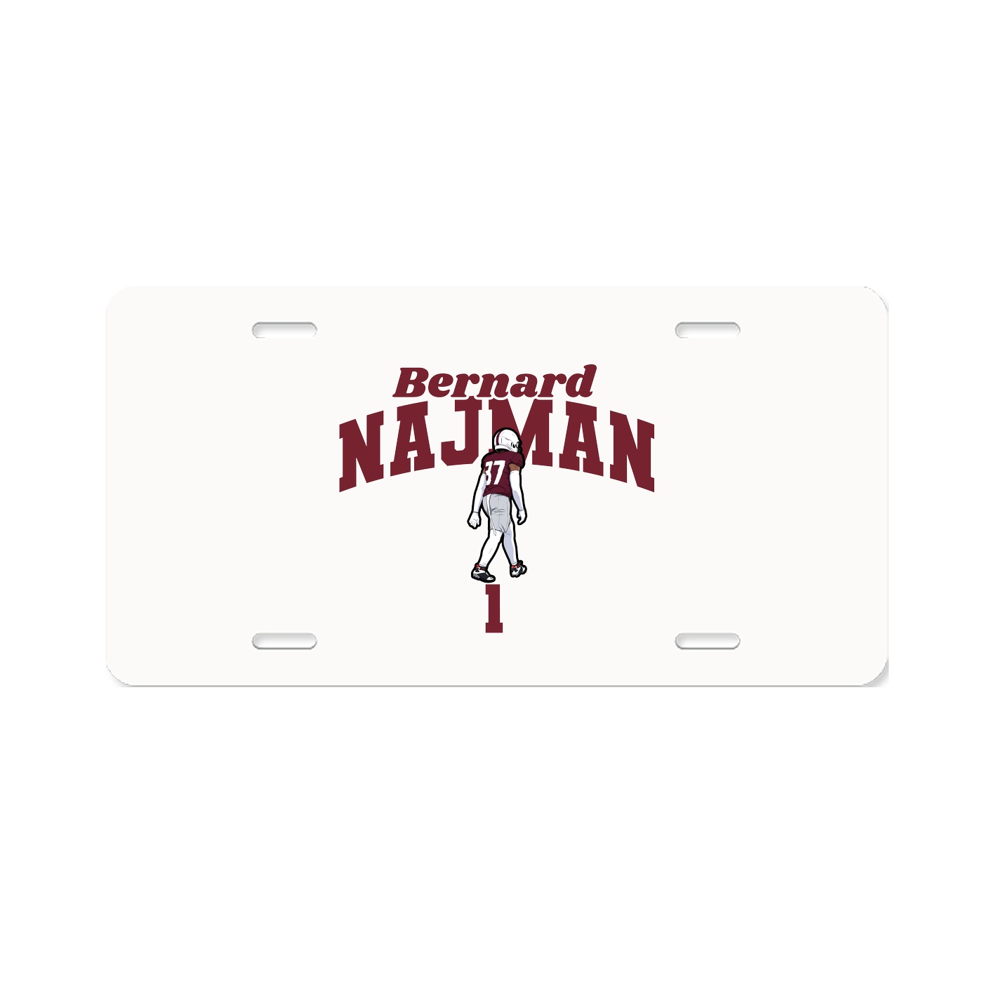 License Plate — Signature Arch in Classic