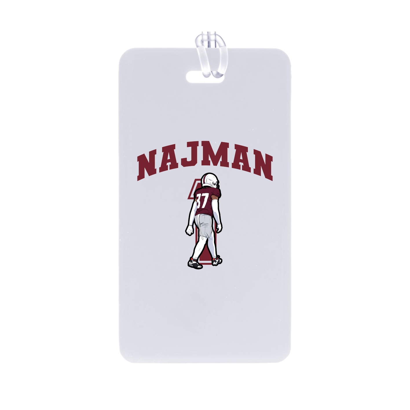 Bag Tag — Number in Classic