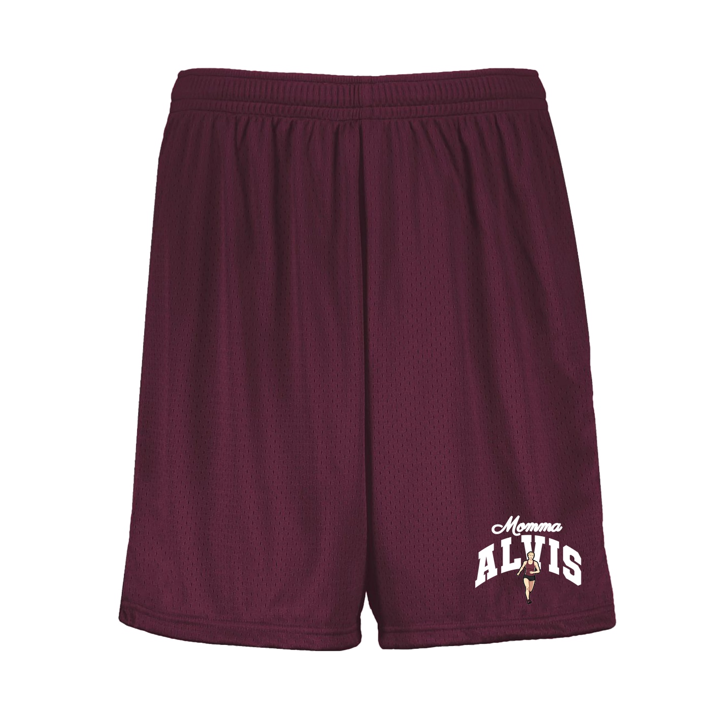 Shorts — Mothers Day Arch in Maroon