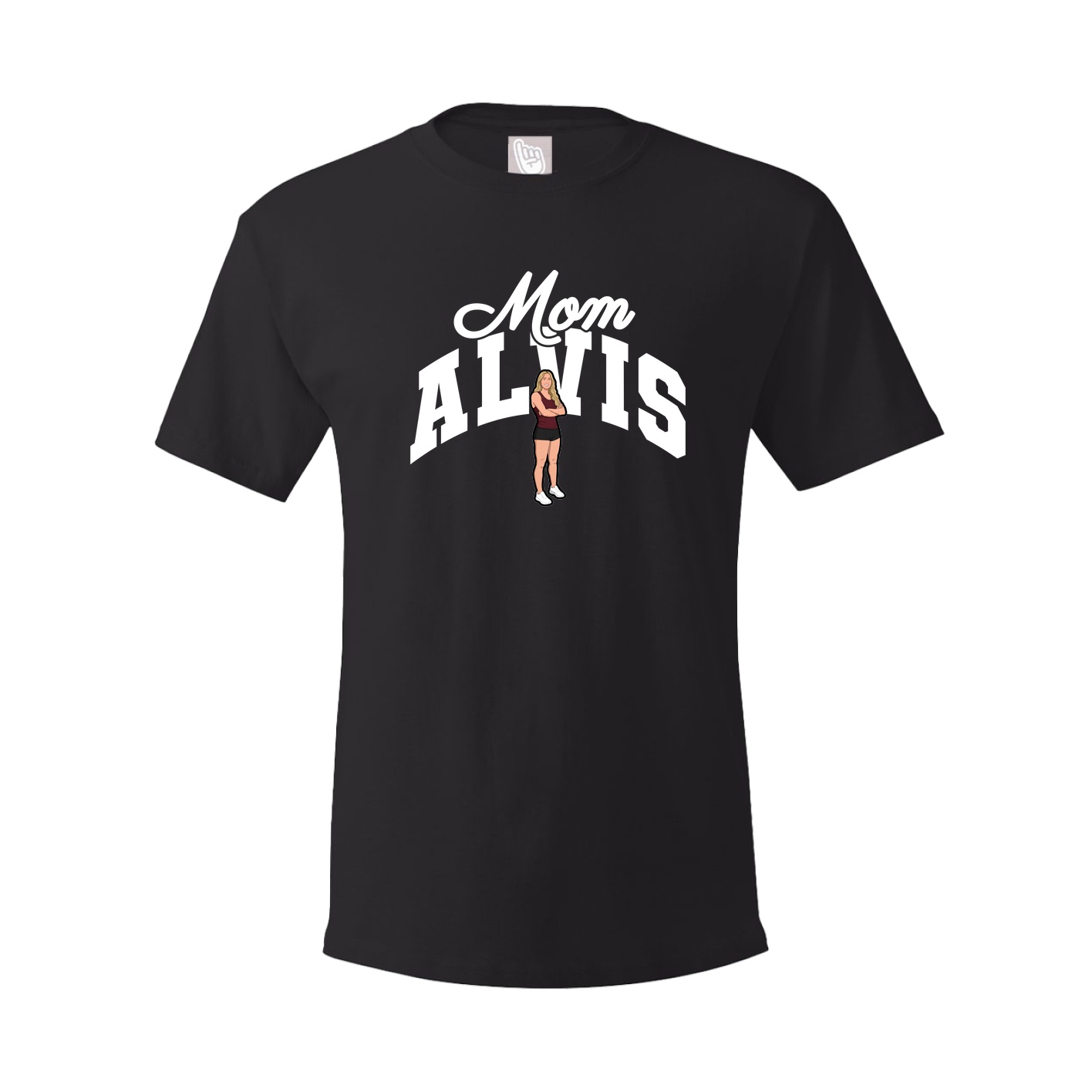Tee — Mothers Day Arch in Black